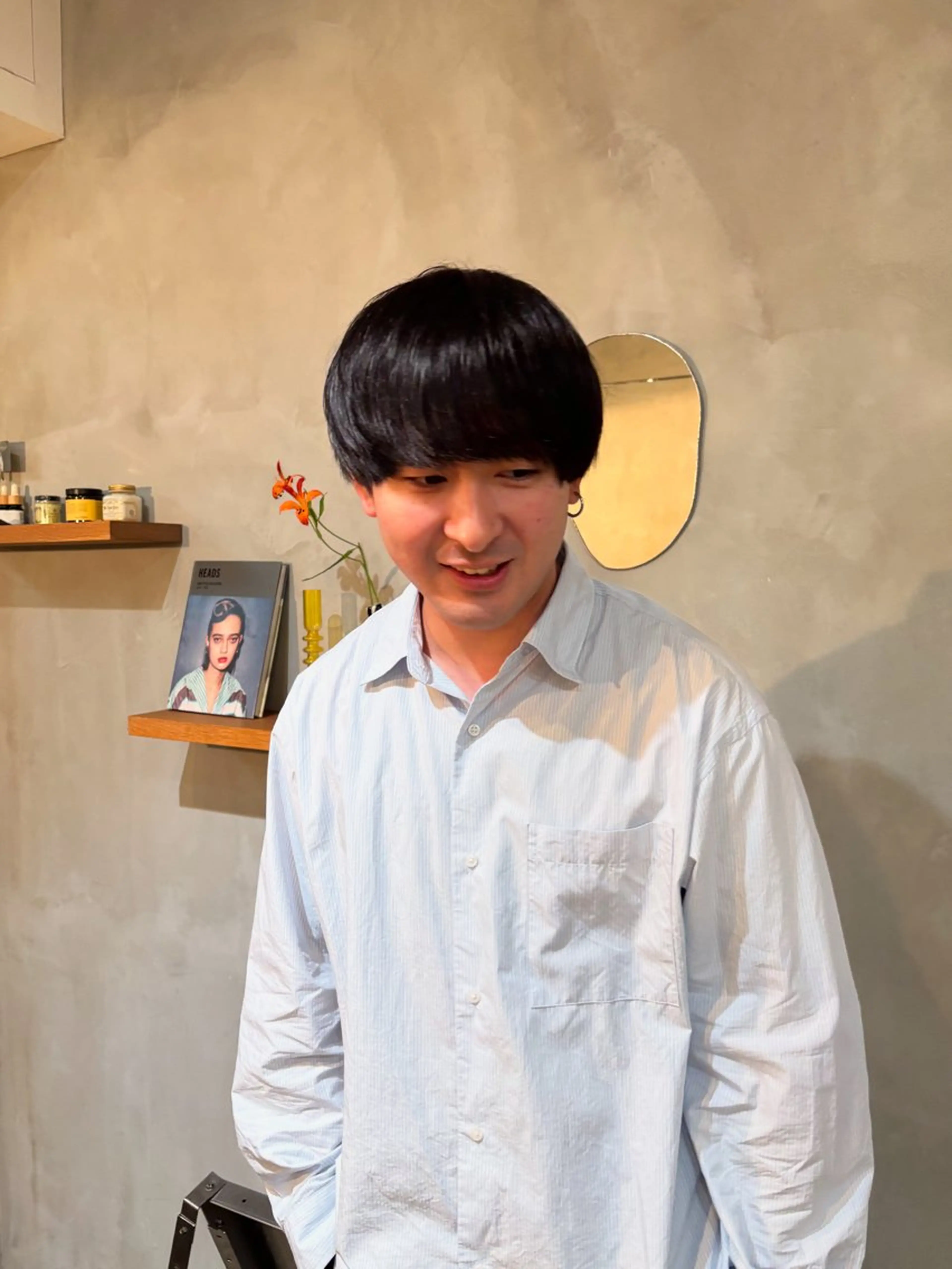 ショート メンズ マッシュ 大人メンズショート/ ナチュラルヘア/福田のヘアスタイル