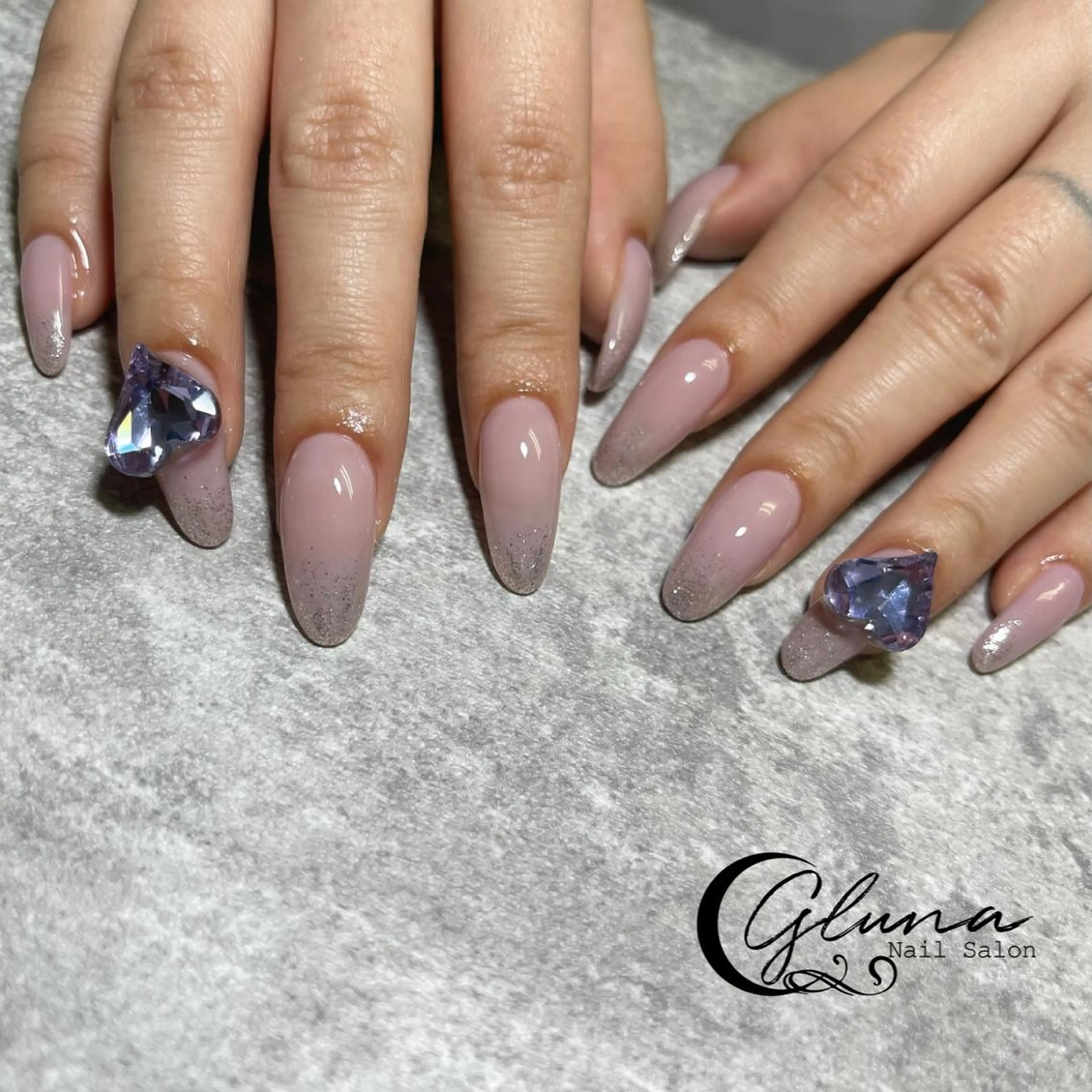 ネイル ハンドネイル gluna nailのネイルデザイン
