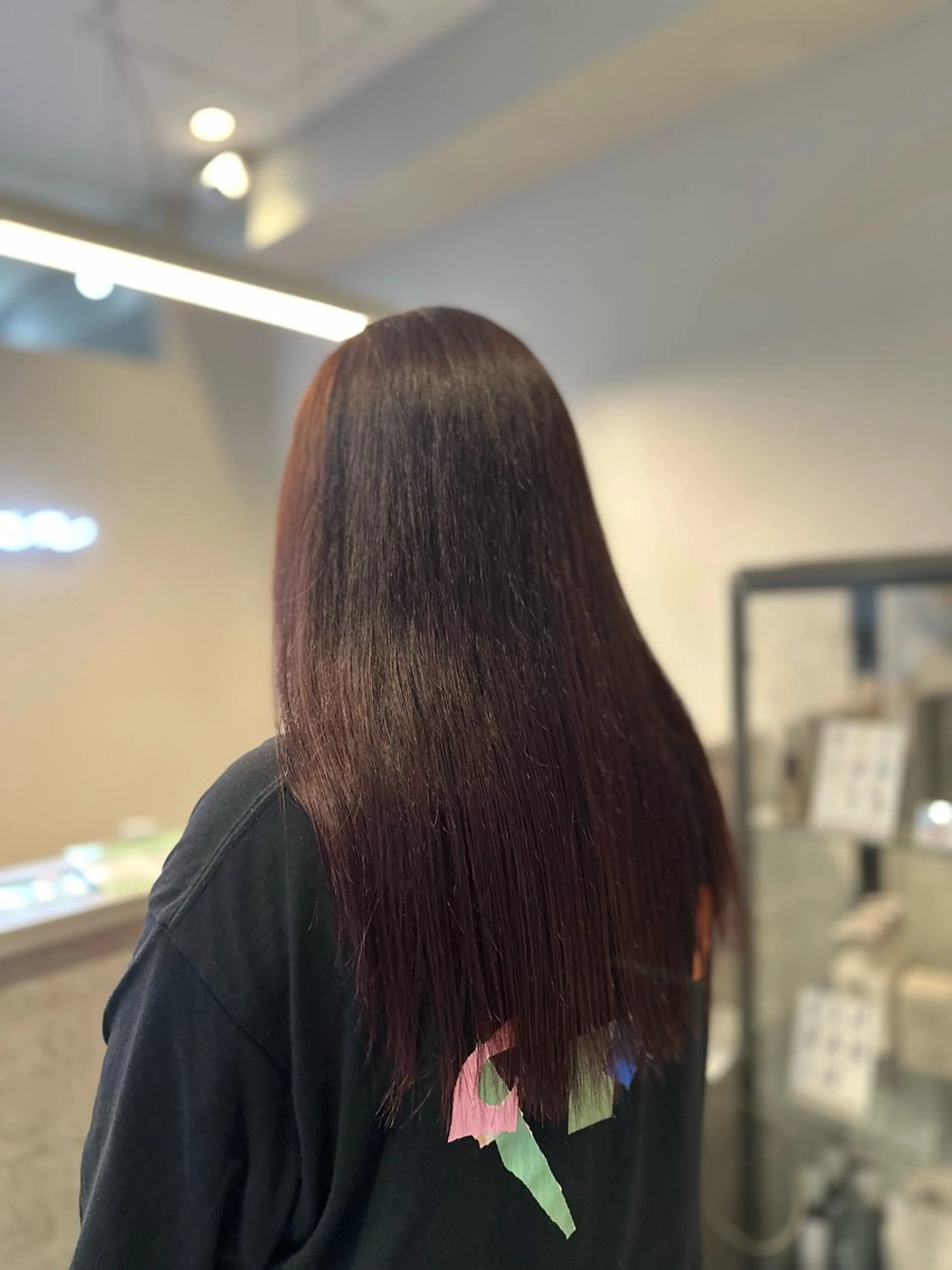 ロング Agu hair noman マナのヘアスタイル
