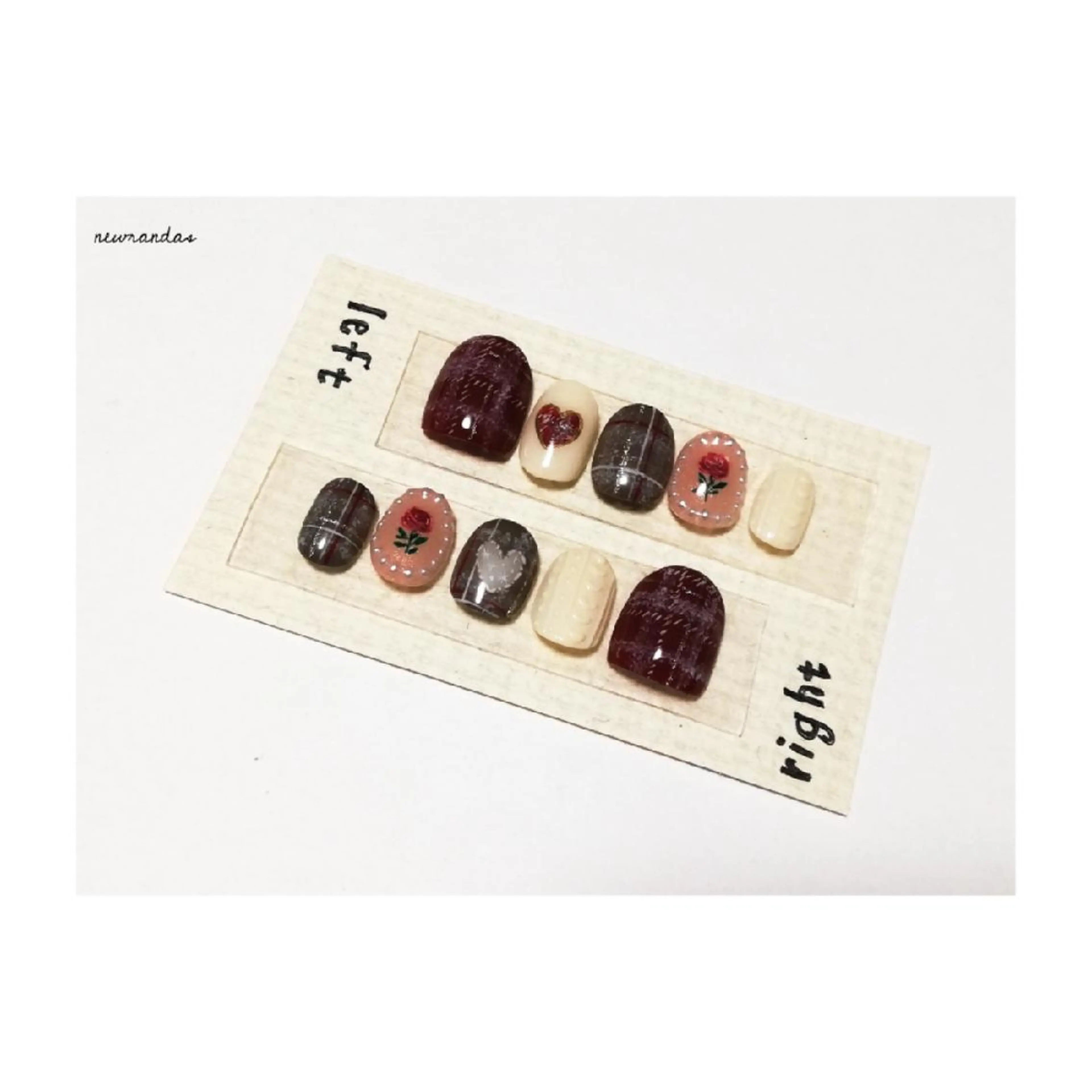 ネイル newrandas hitomiのネイルデザイン