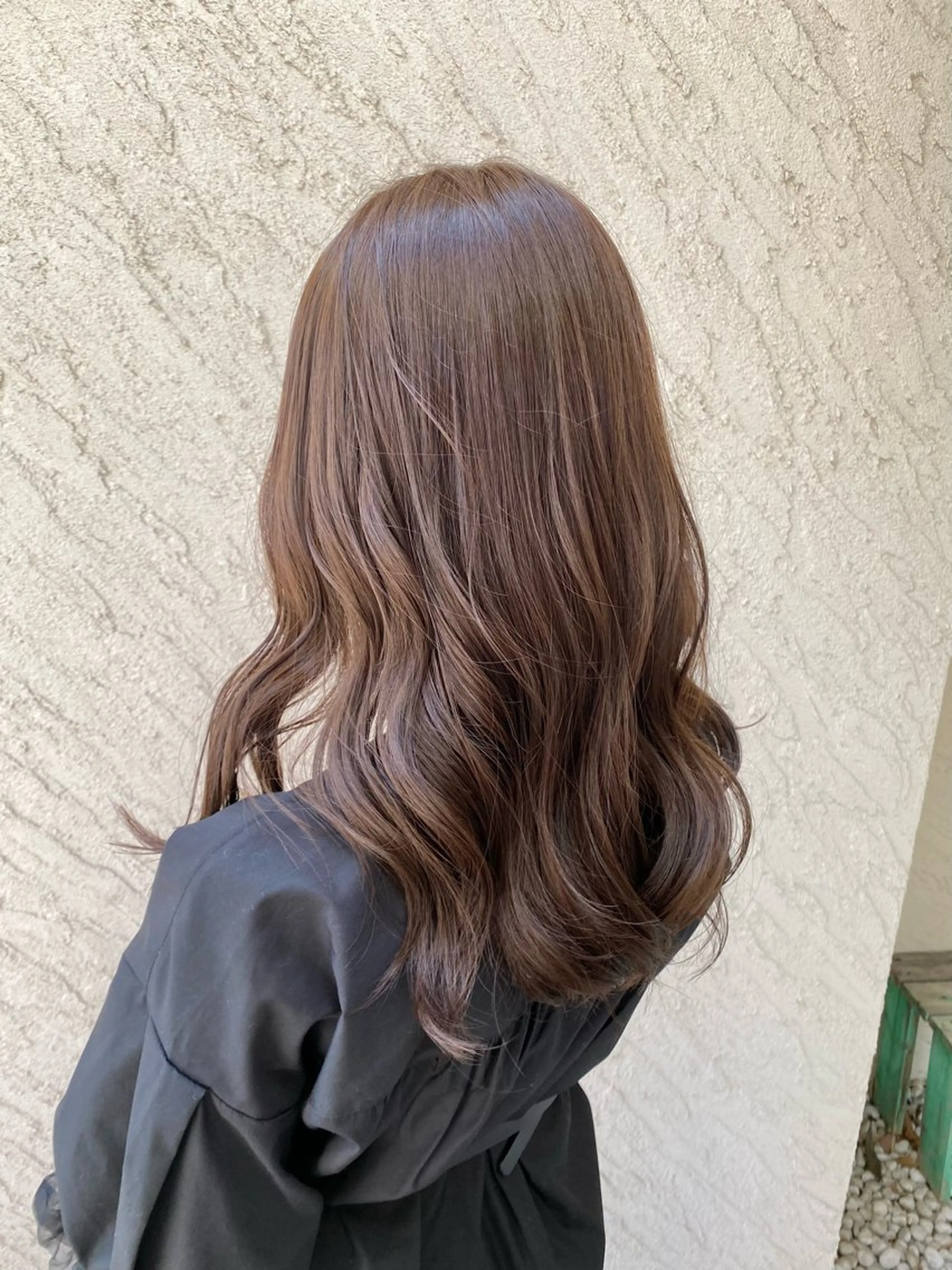 ロング パーマ カット パーマ トリートメント ヘッドスパ 艶髪カラー✨ デジタルパーマ✨植松のヘアスタイル