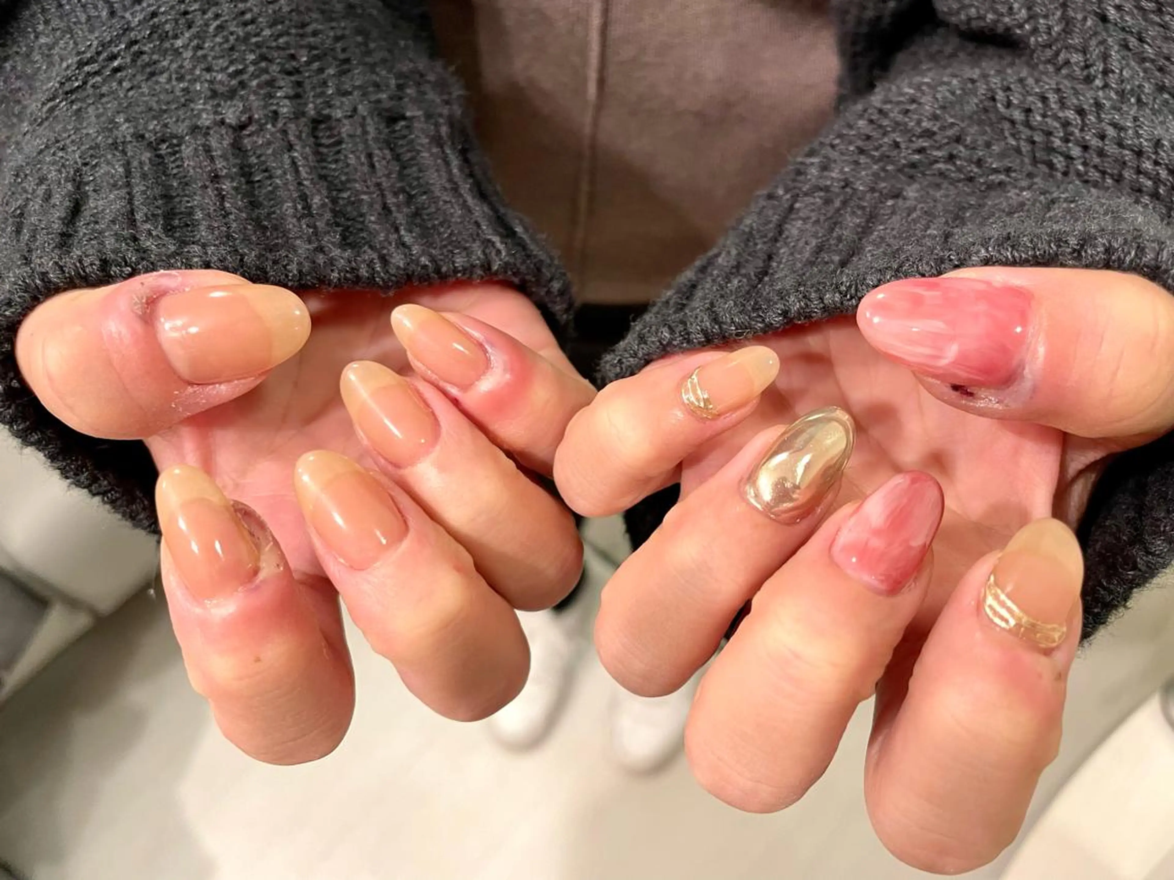 ネイル ニュアンスネイル haruka. nailsTOKYOのネイルデザイン