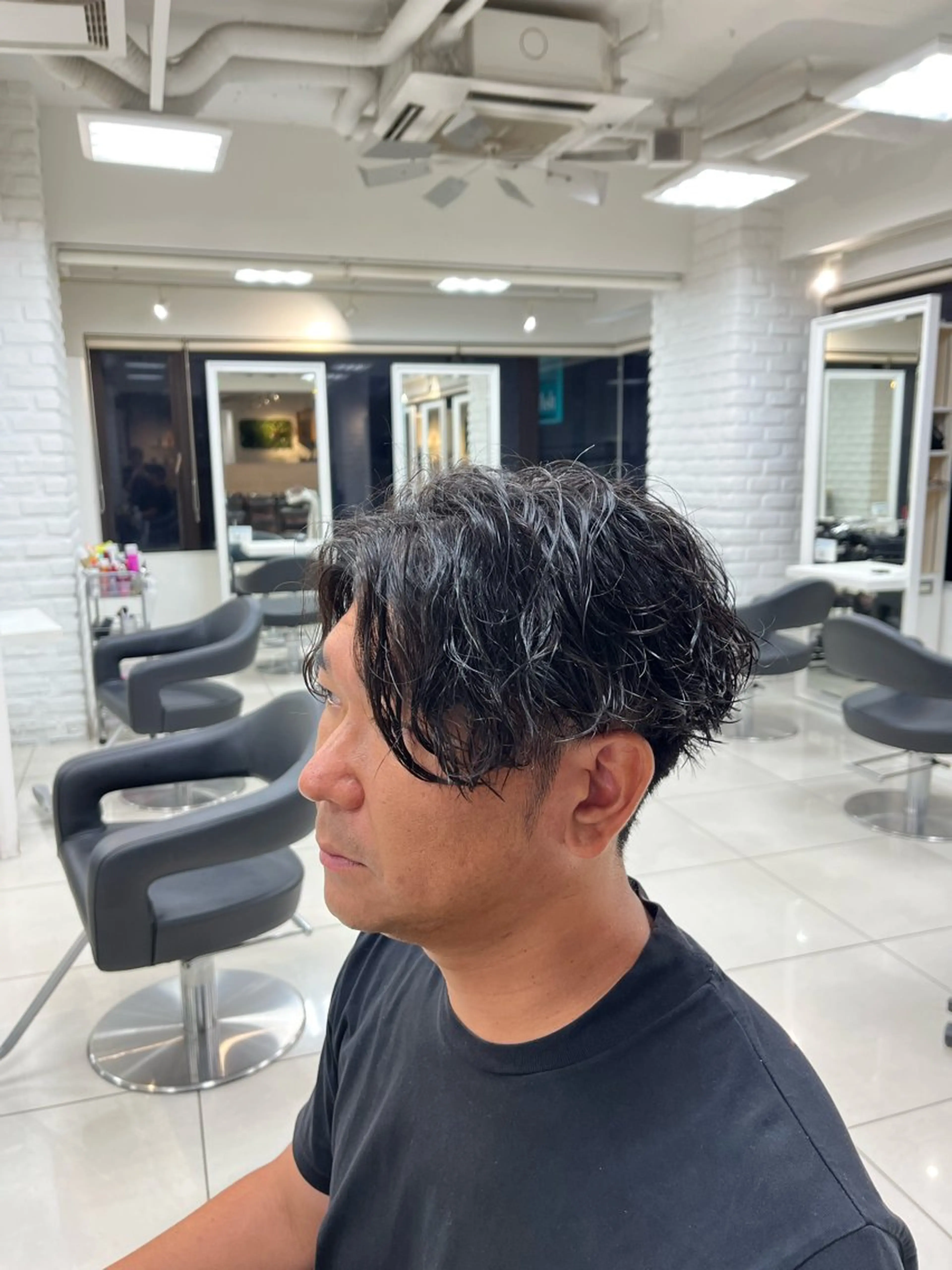 ショート パーマ メンズ メンズパーマ メンズパーマ職人 パーマ🔥ritaのヘアスタイル