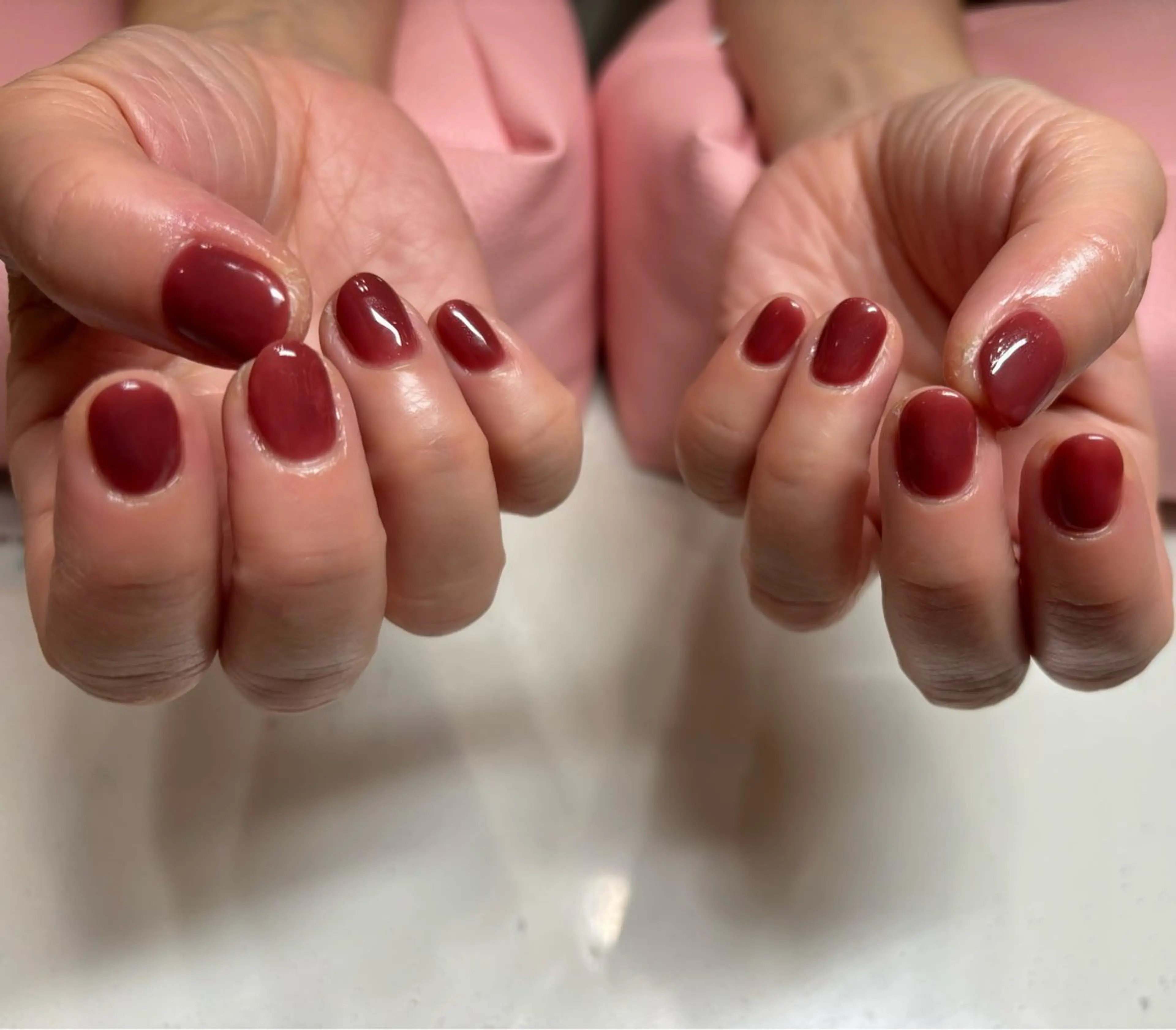 ネイル ワンカラーネイル ネイリスト Harumiのネイルデザイン