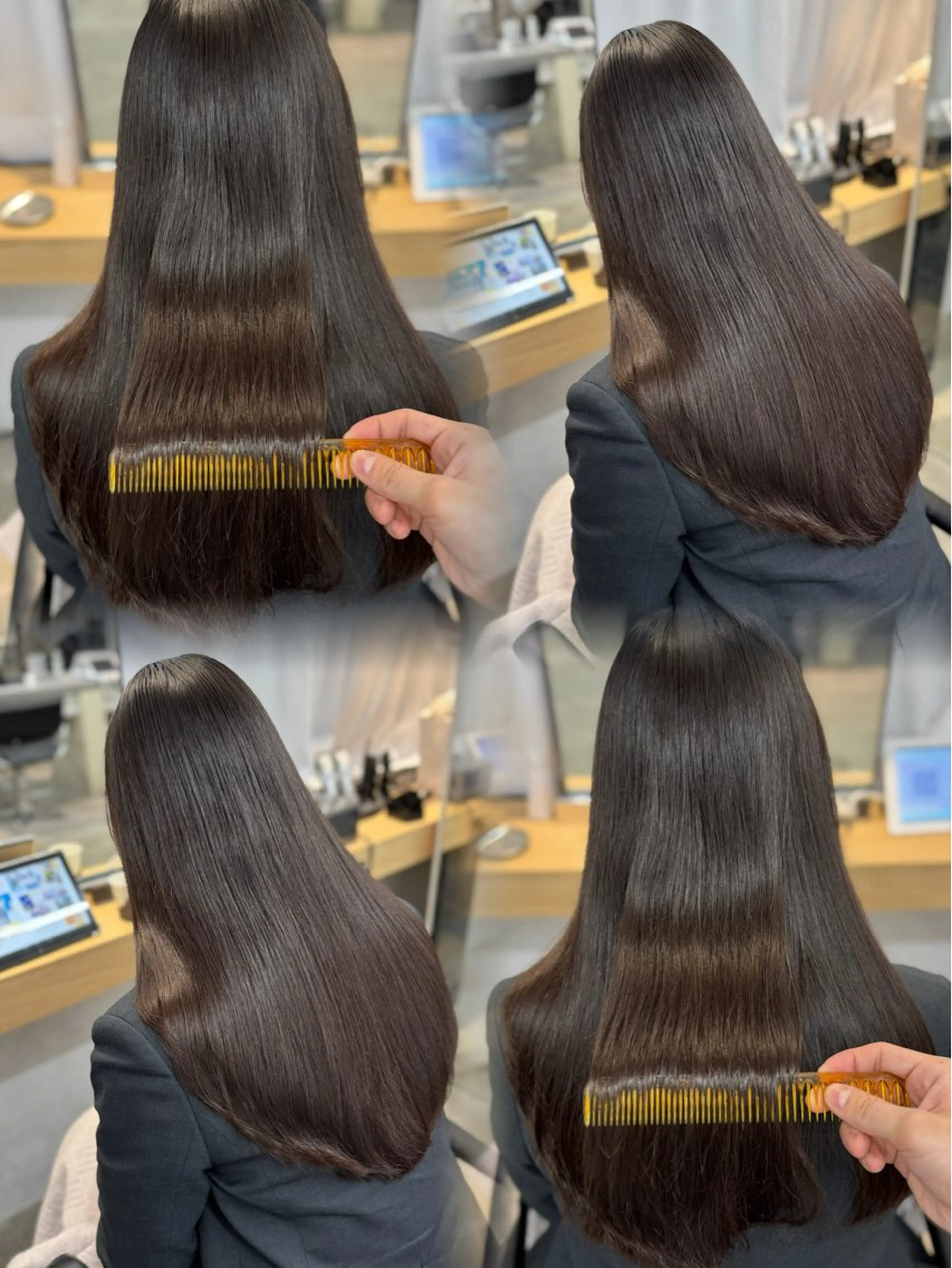 ロング カット ヘアカラー leo/ロング／ レイヤーカット⛈️のヘアスタイル