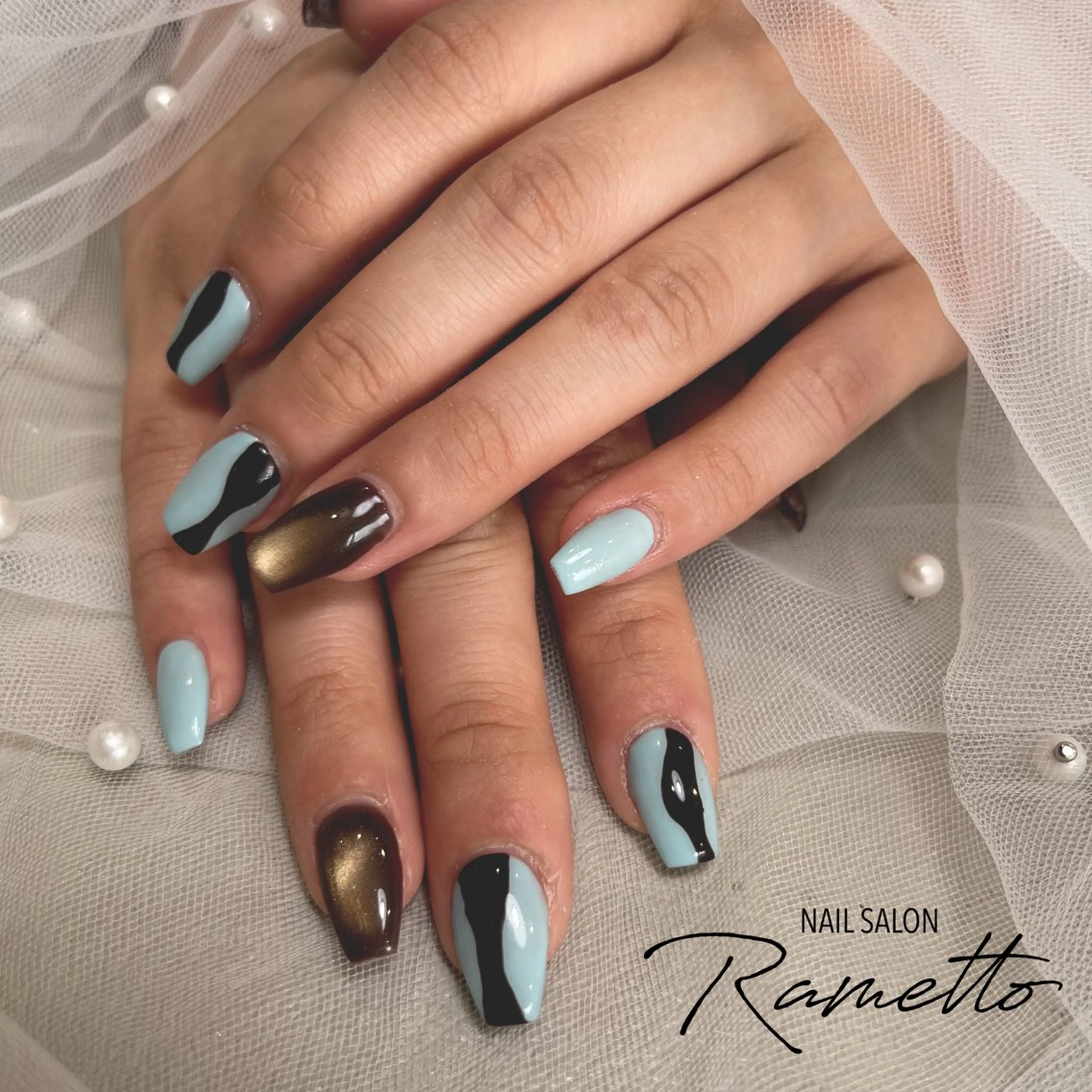 ネイル ハンドネイル NAILSALON Ramettoのネイルデザイン