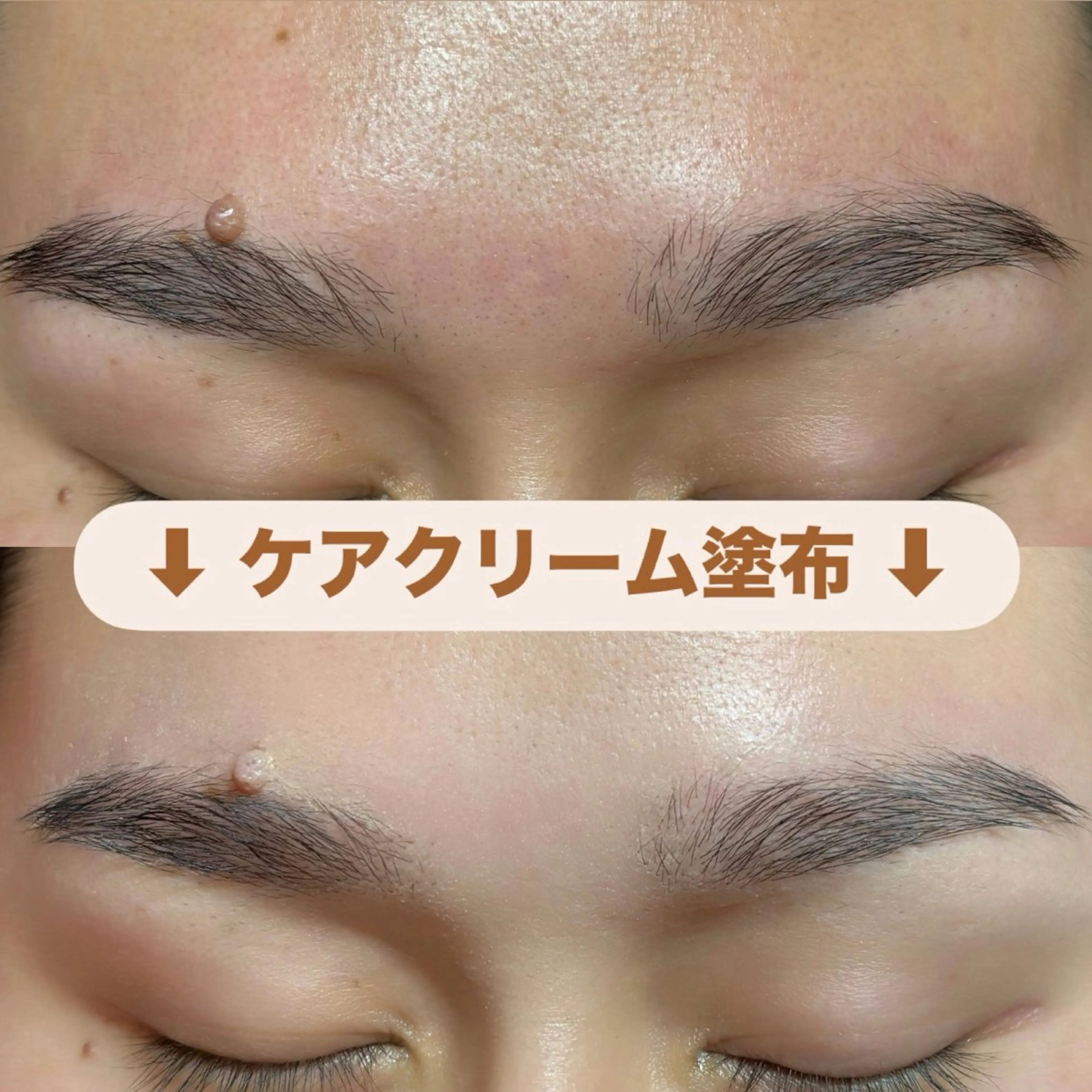 メンズ アイブロウ ワックス脱毛 眉カット その他(アイブロウ) Reika メンズ眉×HBLの眉毛・アイブロウイメージ