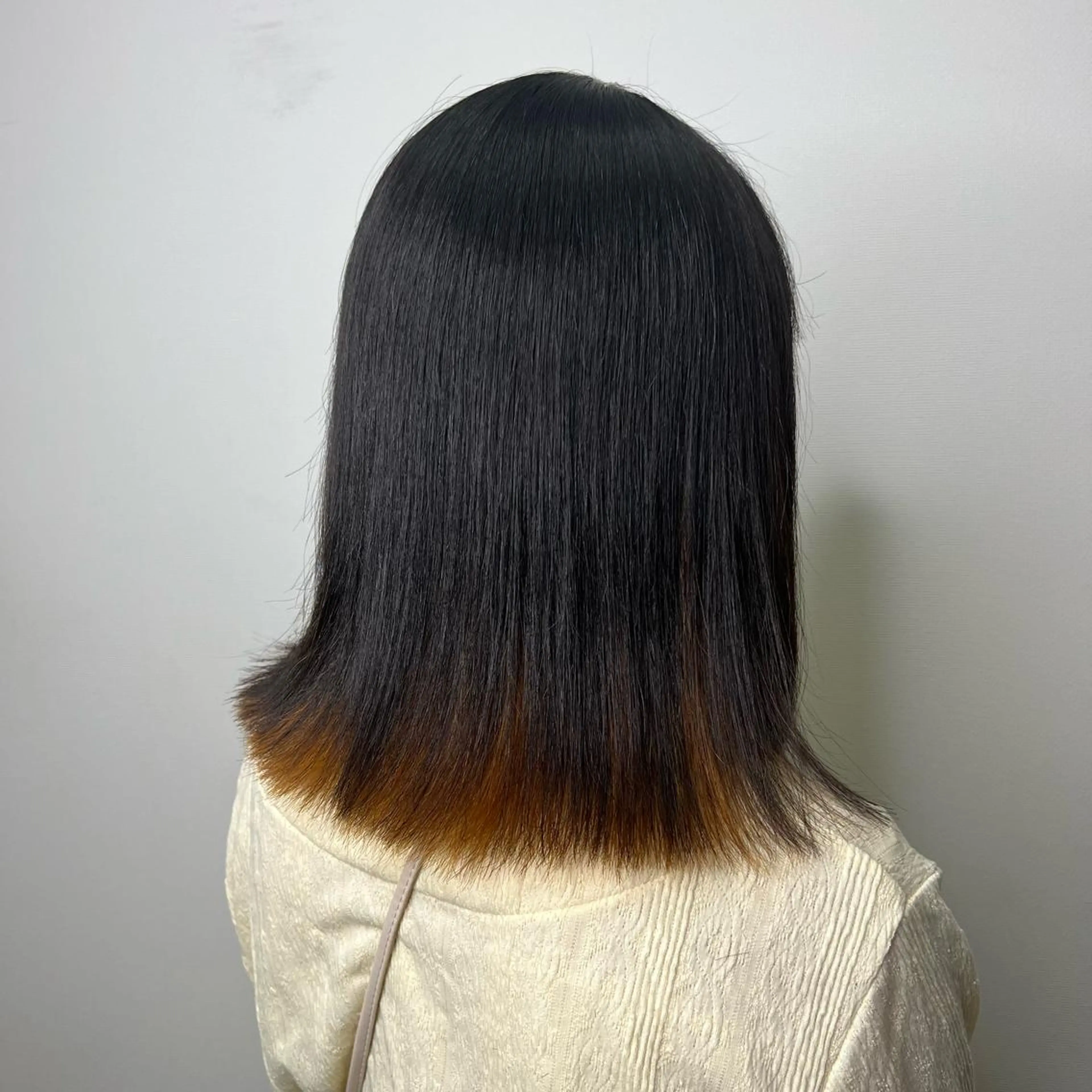 ミディアム 染矢 優希のヘアスタイル