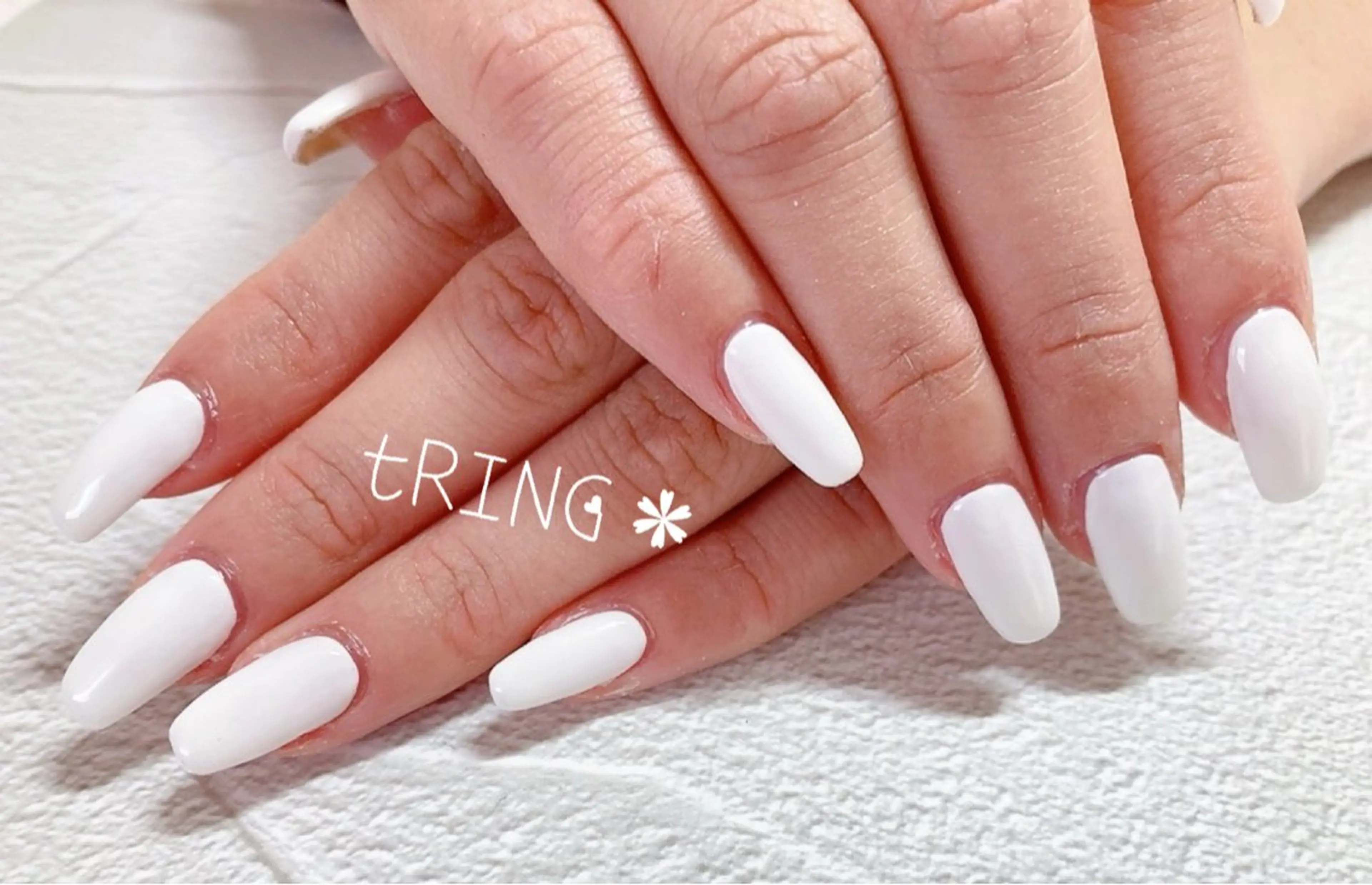 ネイル ハンドネイル tRING＊ しいの木台のネイルデザイン