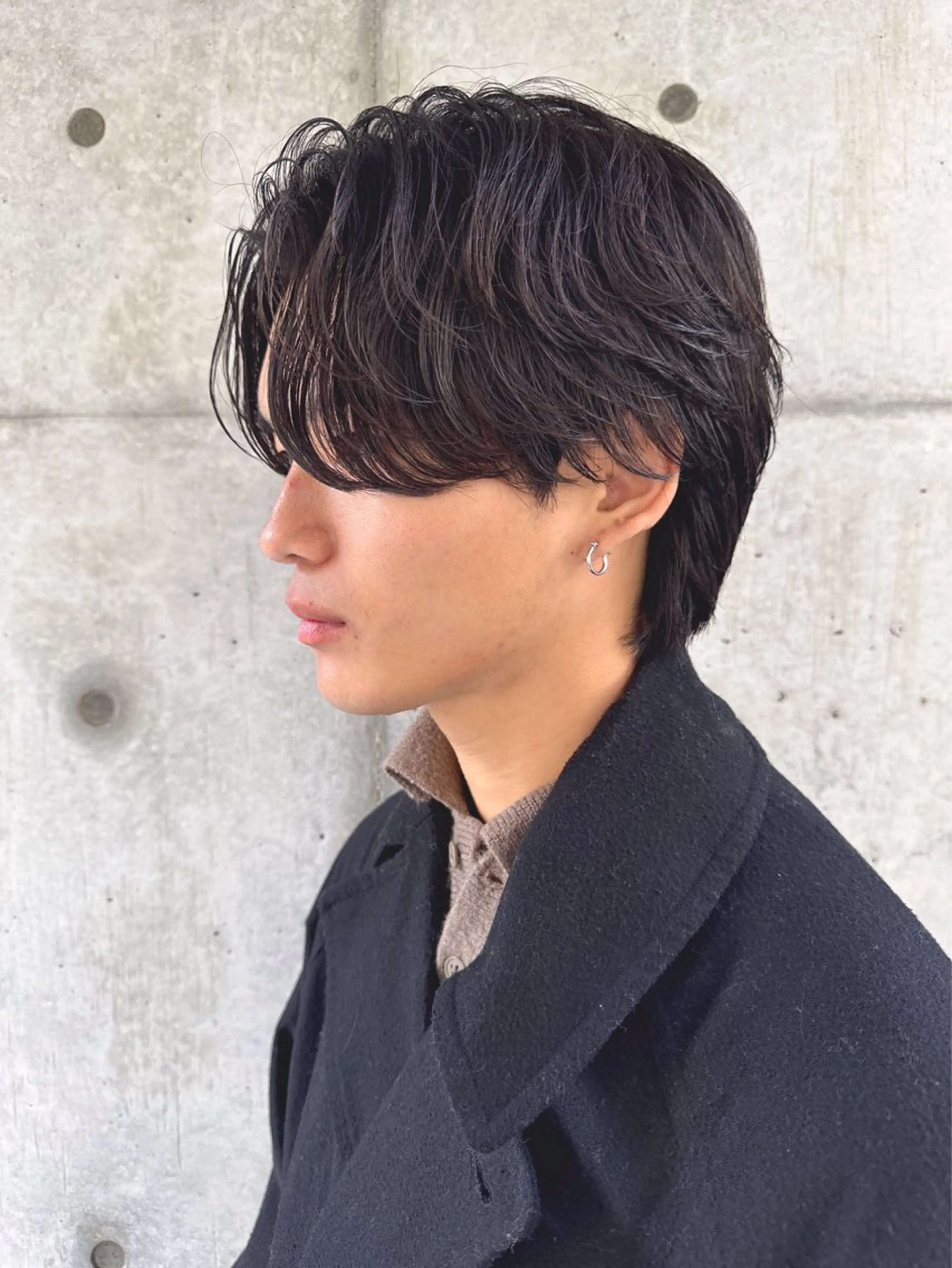 ショート パーマ メンズ ビジネス カット パーマ メンズ特化酒井翔太 /メンズカット/名駅のヘアスタイル