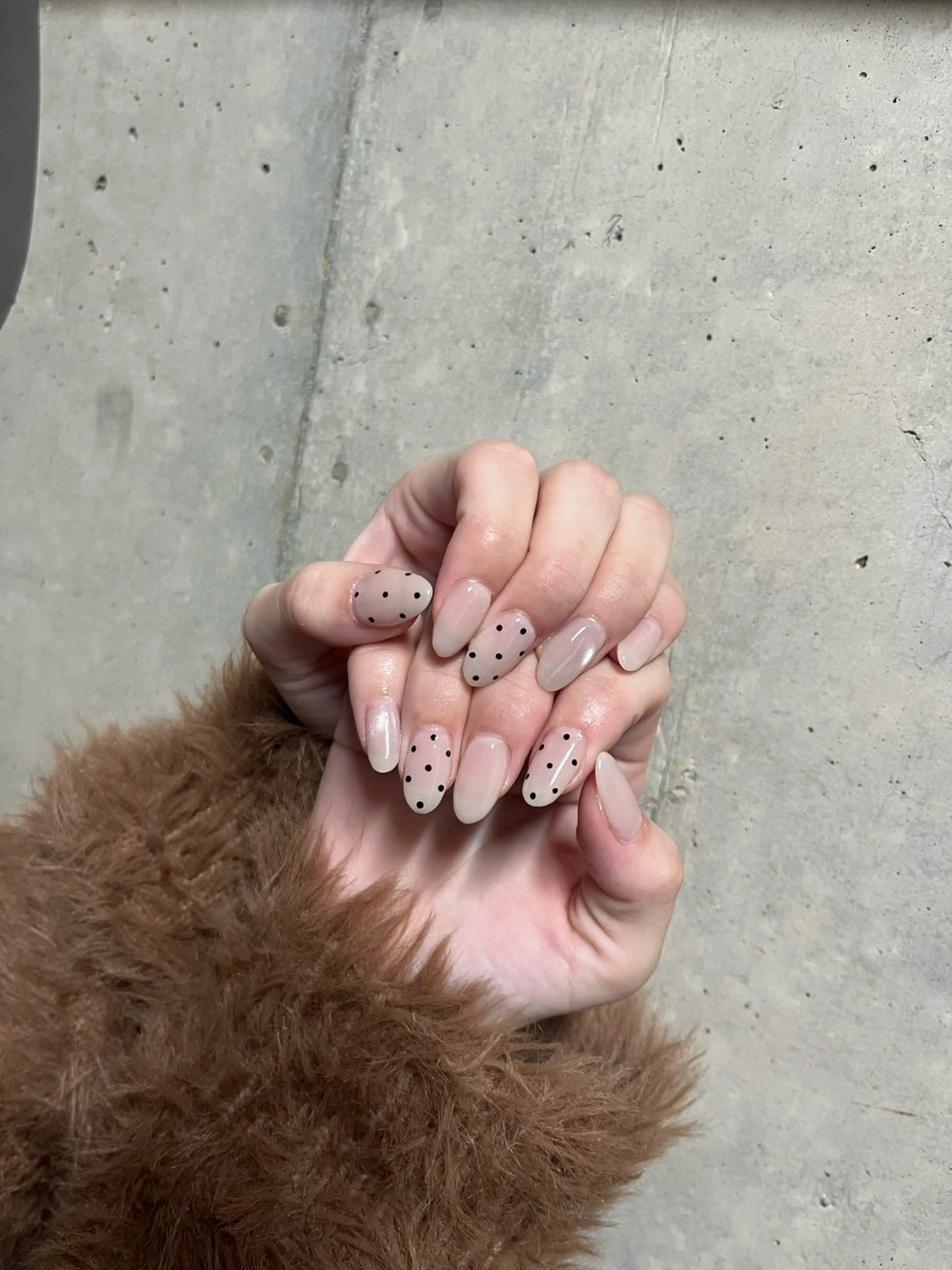 ネイル アートネイル ドット マグネットネイル ワンカラーネイル Lumos/ 🎀MAI🎀のネイルデザイン
