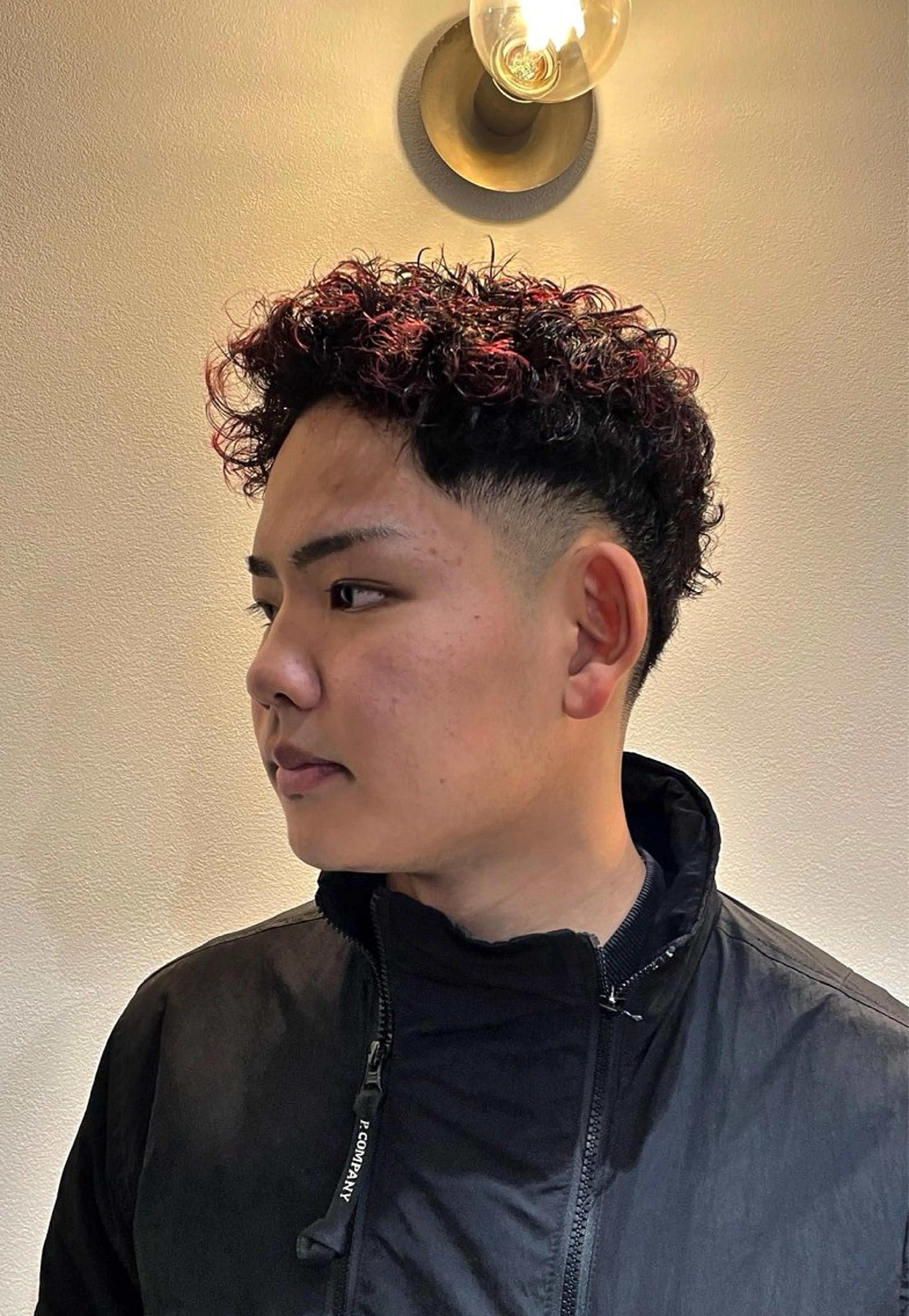 ショート ショートヘア カット メンズパーマ梅田 ・川副史晶のヘアスタイル