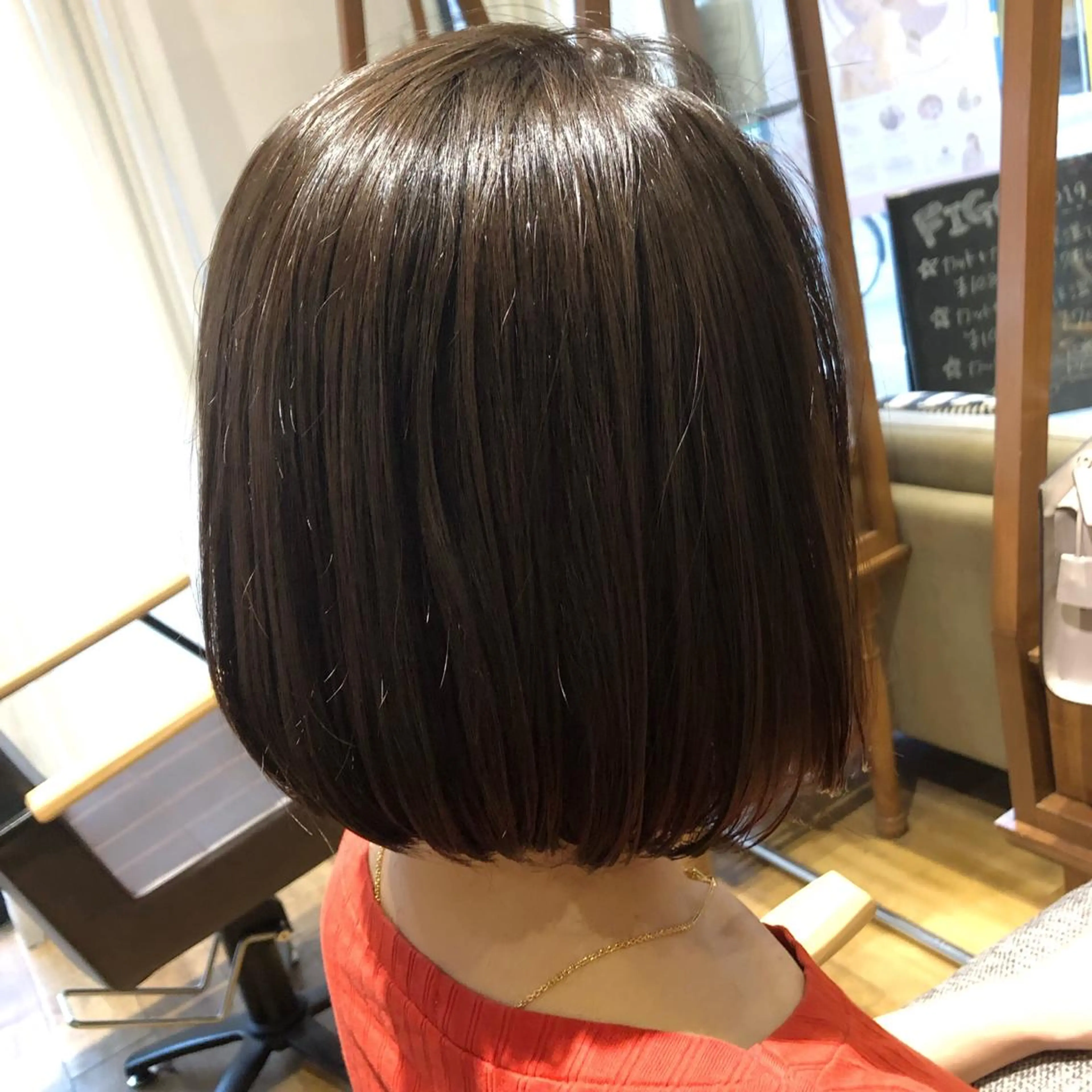 ショート カラー アッシュ ボブ ◇おの あすか◇のヘアスタイル