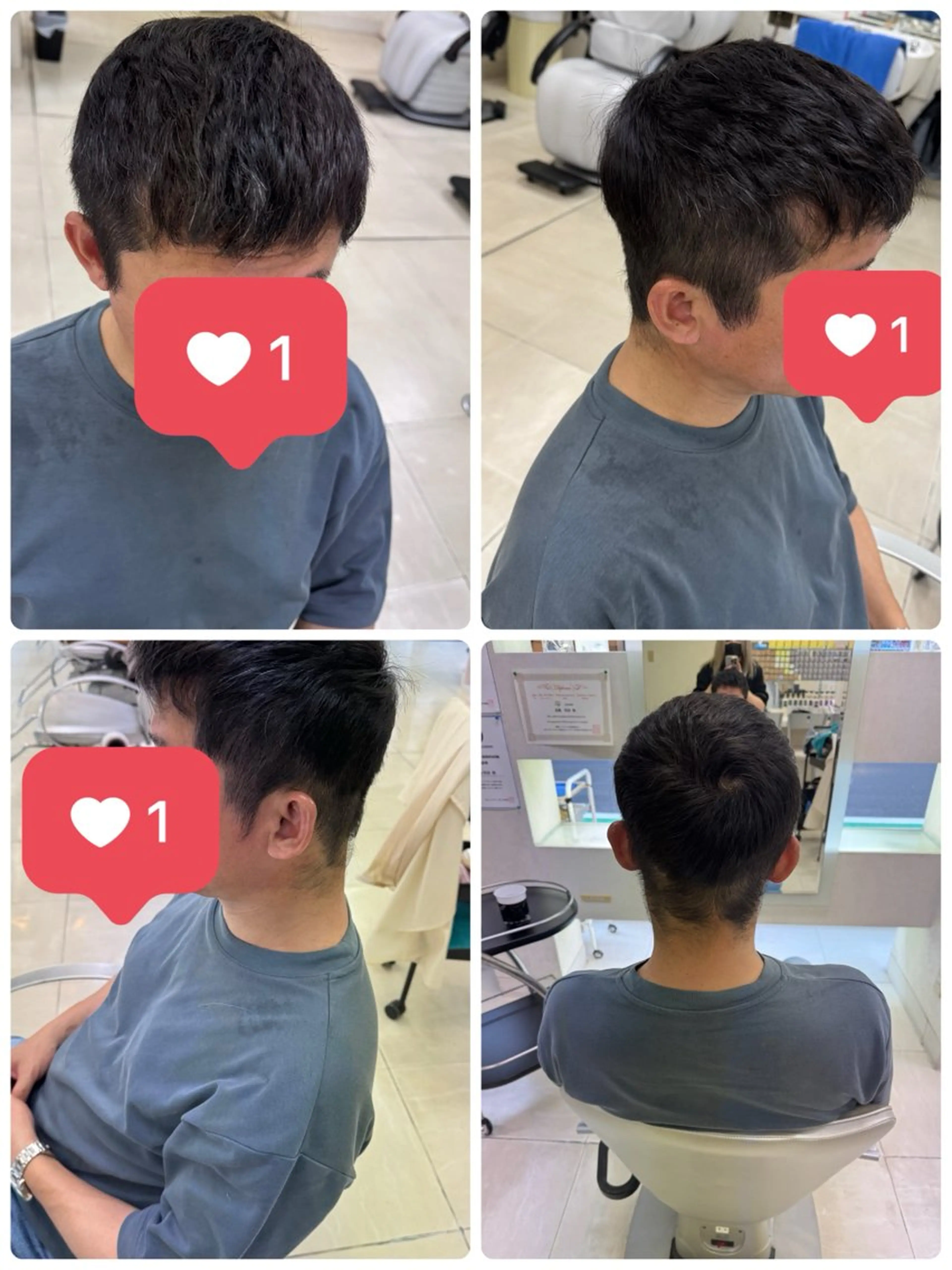 メンズ タカハシ リナのヘアスタイル