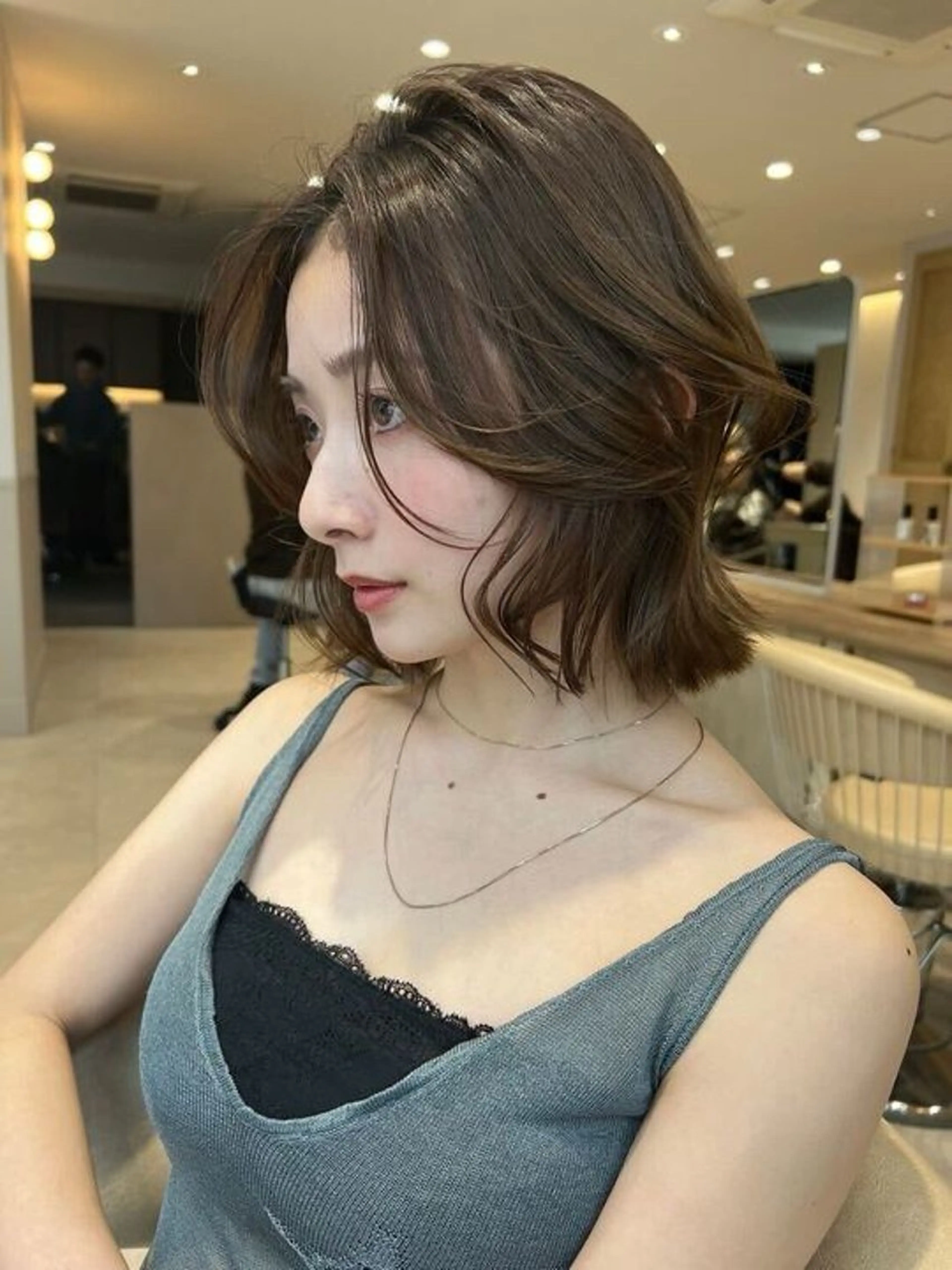 【写真撮影OKな方のみ】カット＋パーマ＋超音波tokioトリートメント🌈女性限定の写真