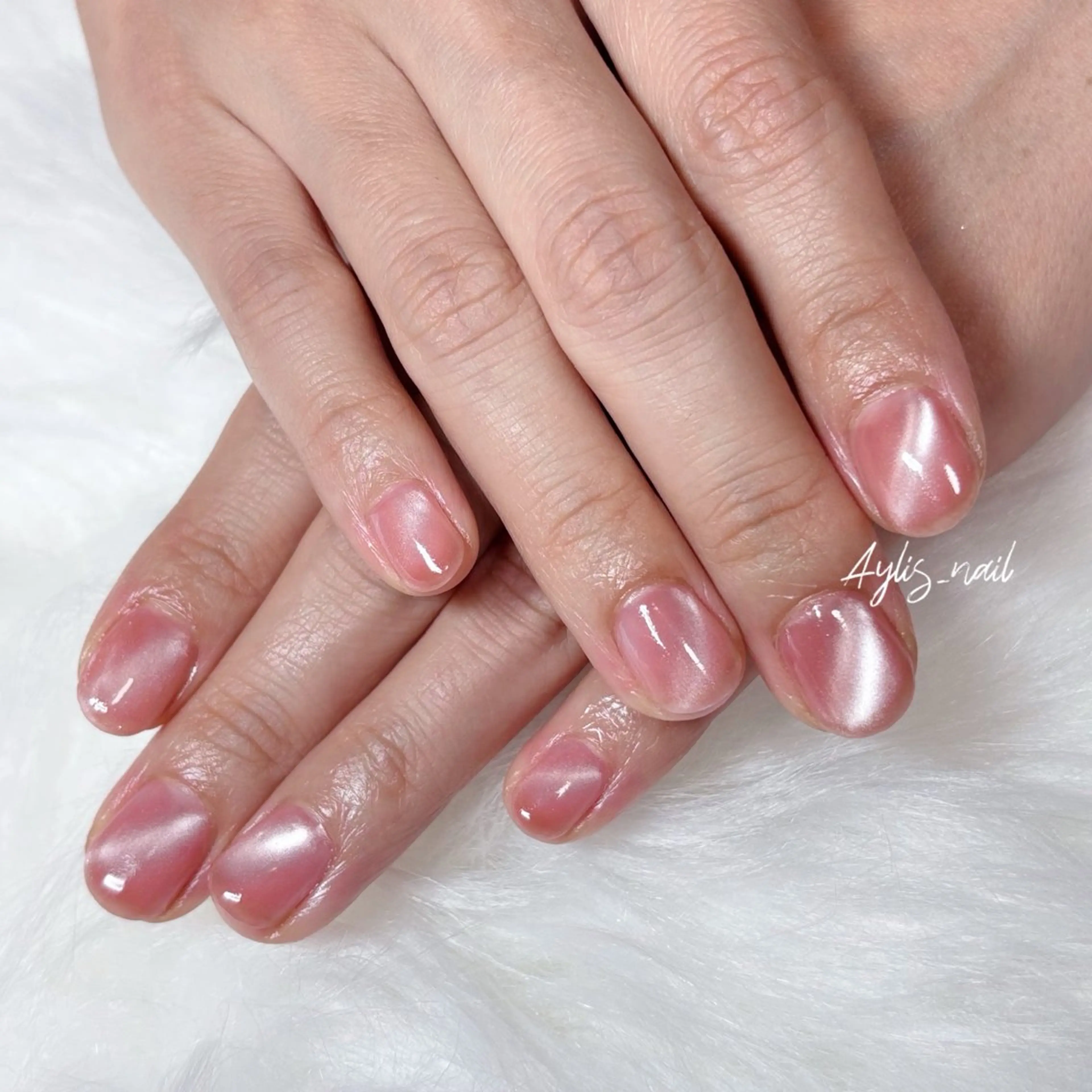 ネイル マグネットネイル ハンドネイル Aylis_nail 宇土・宇城のネイルデザイン