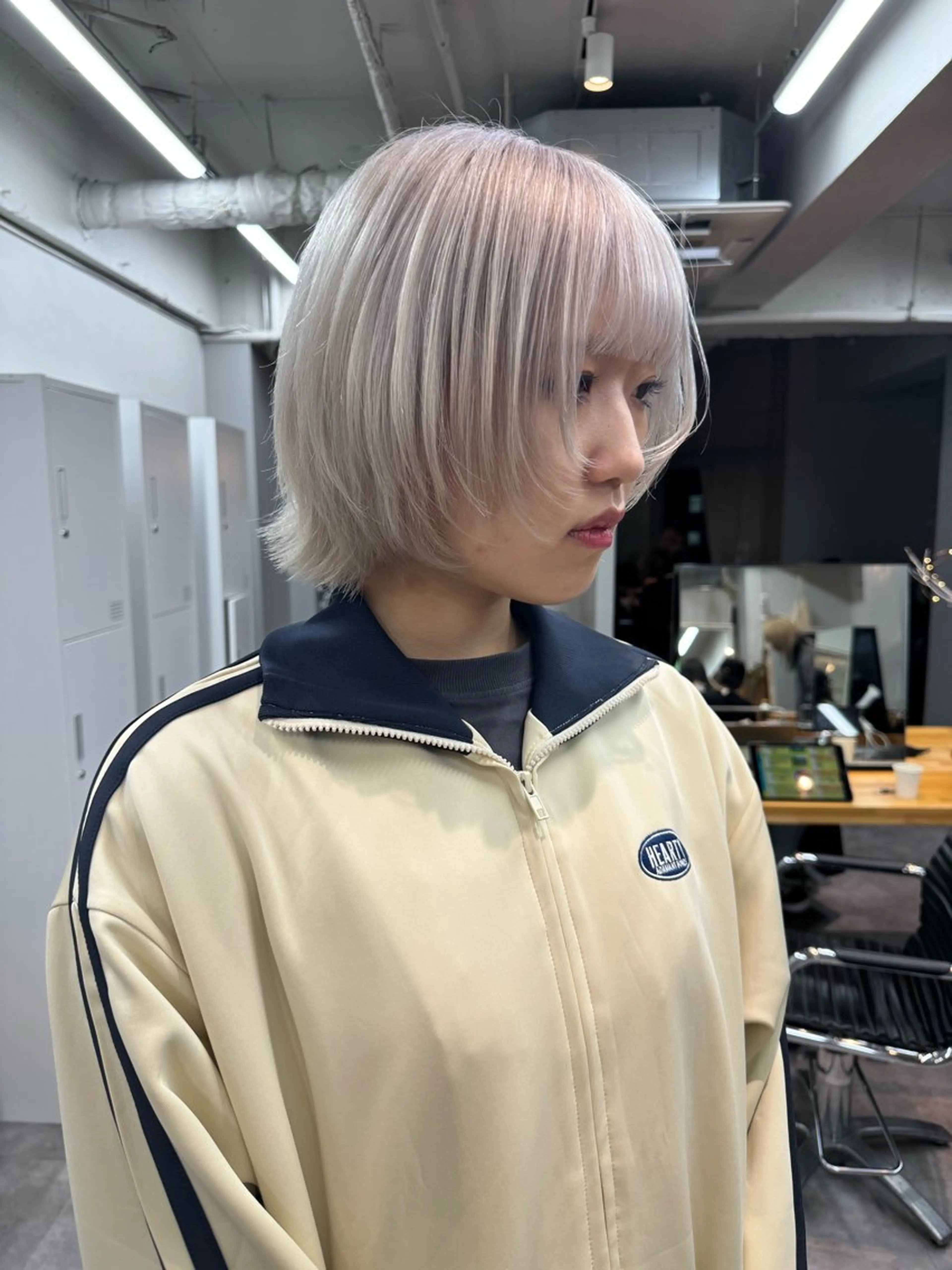 ショート EGO所属・ブリーチカラー💖 rukaのヘアスタイル