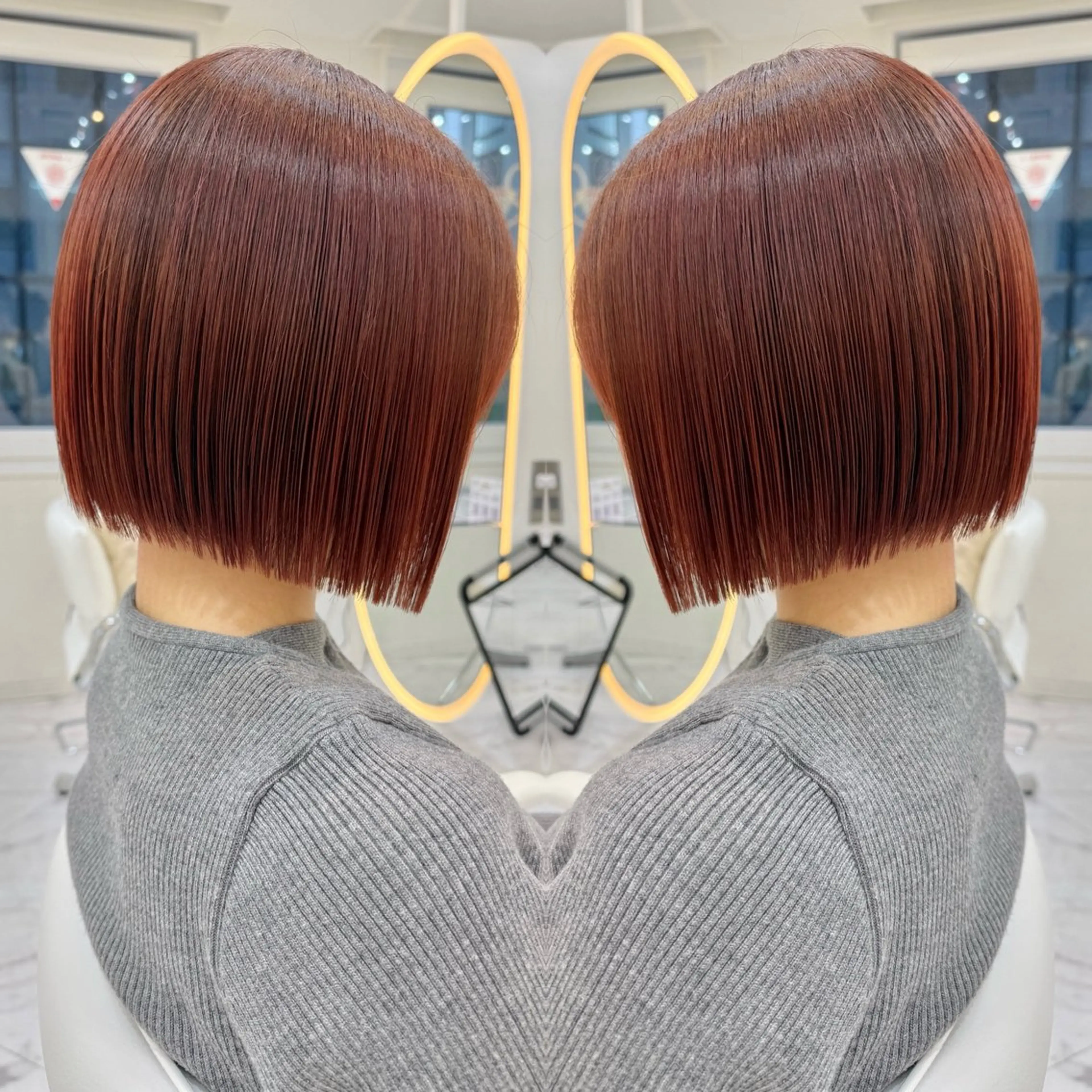 ショート ボブ/髪質改善/ ミディアム/浅川俊輝のヘアスタイル