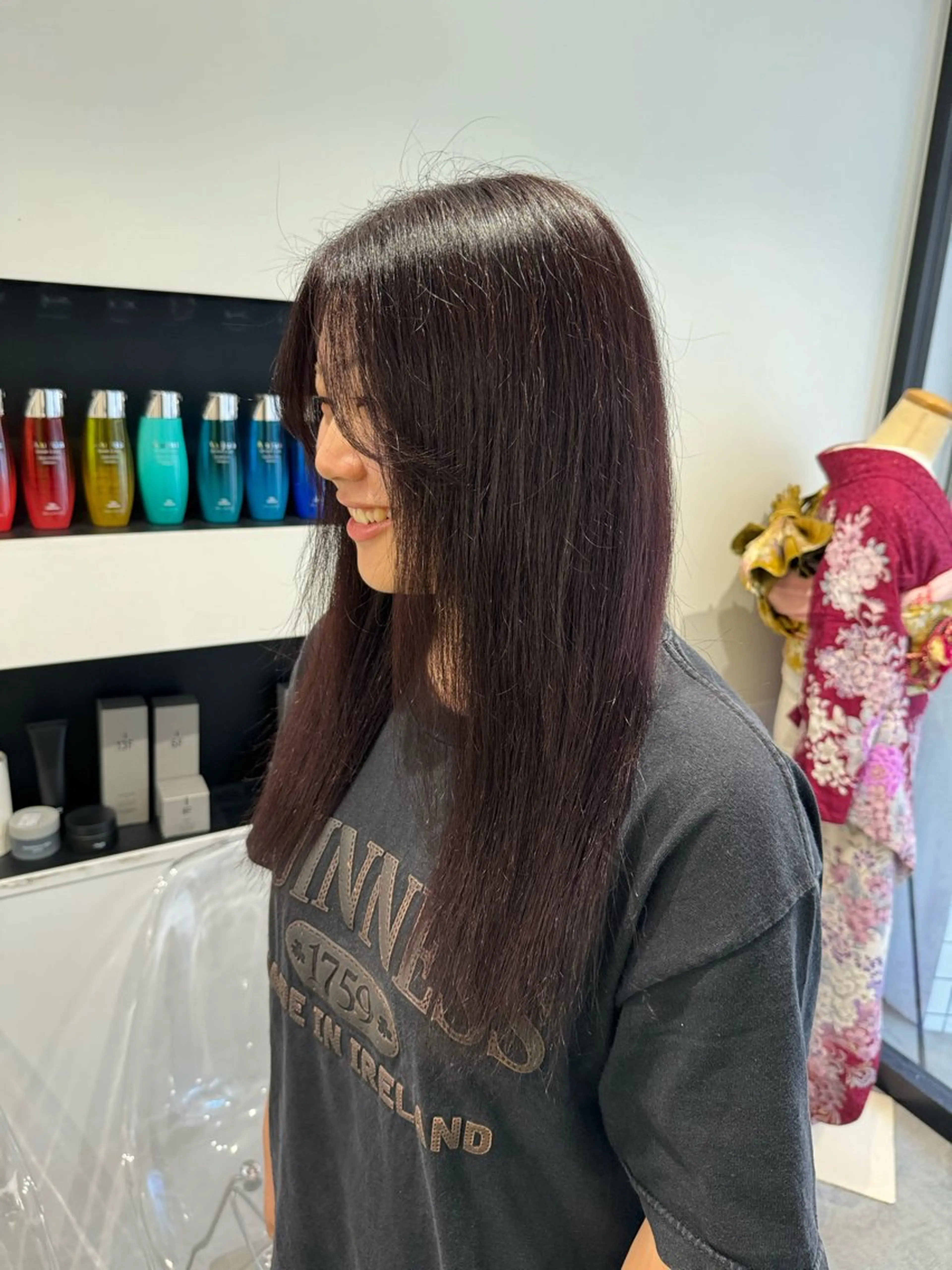 カラー ヘアカラー ルイ☆【ボブ/メンズ /酸性ストレート】のヘアスタイル