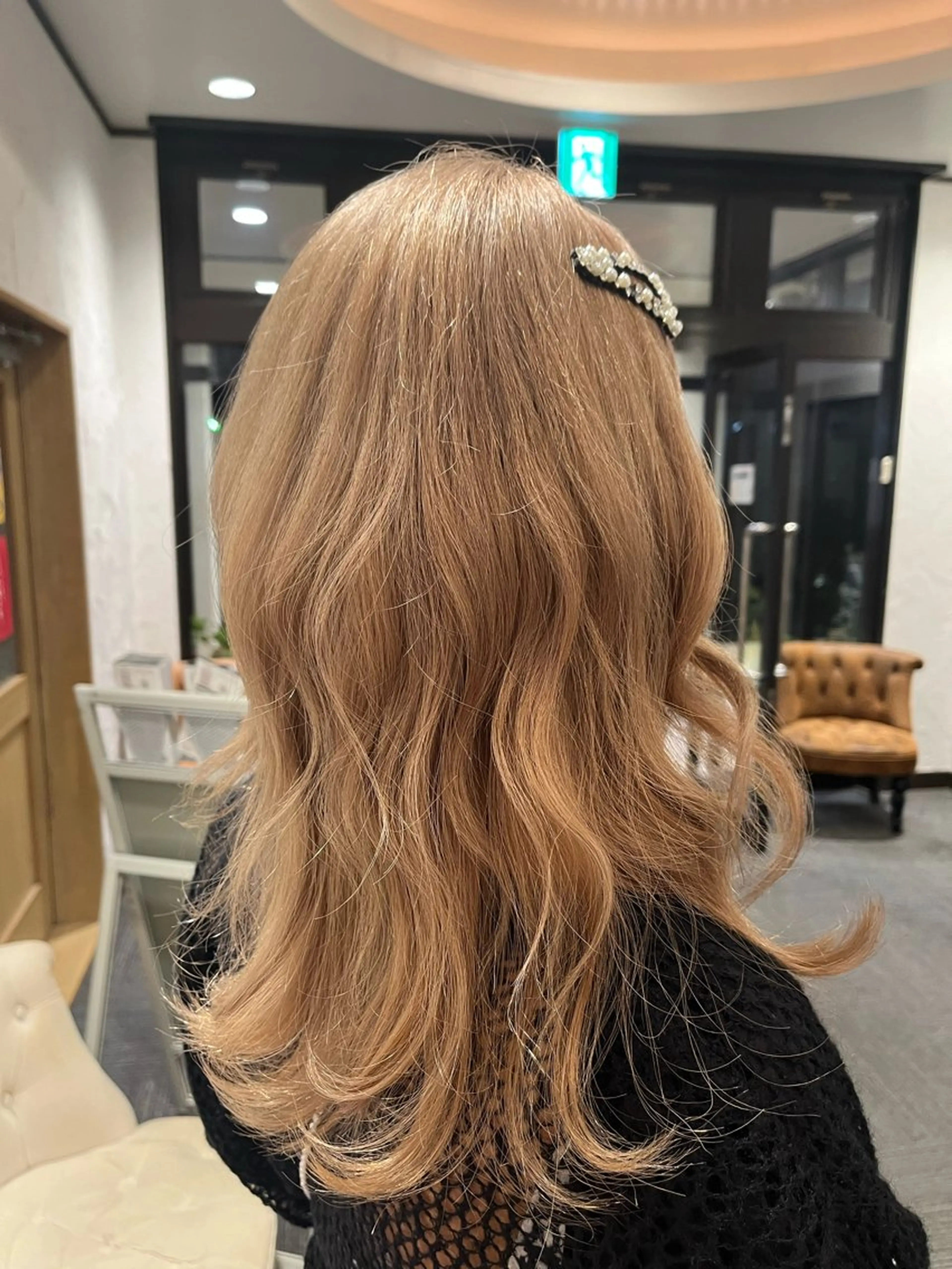 ロング 赤み消しカラー 🩵かりんのヘアスタイル