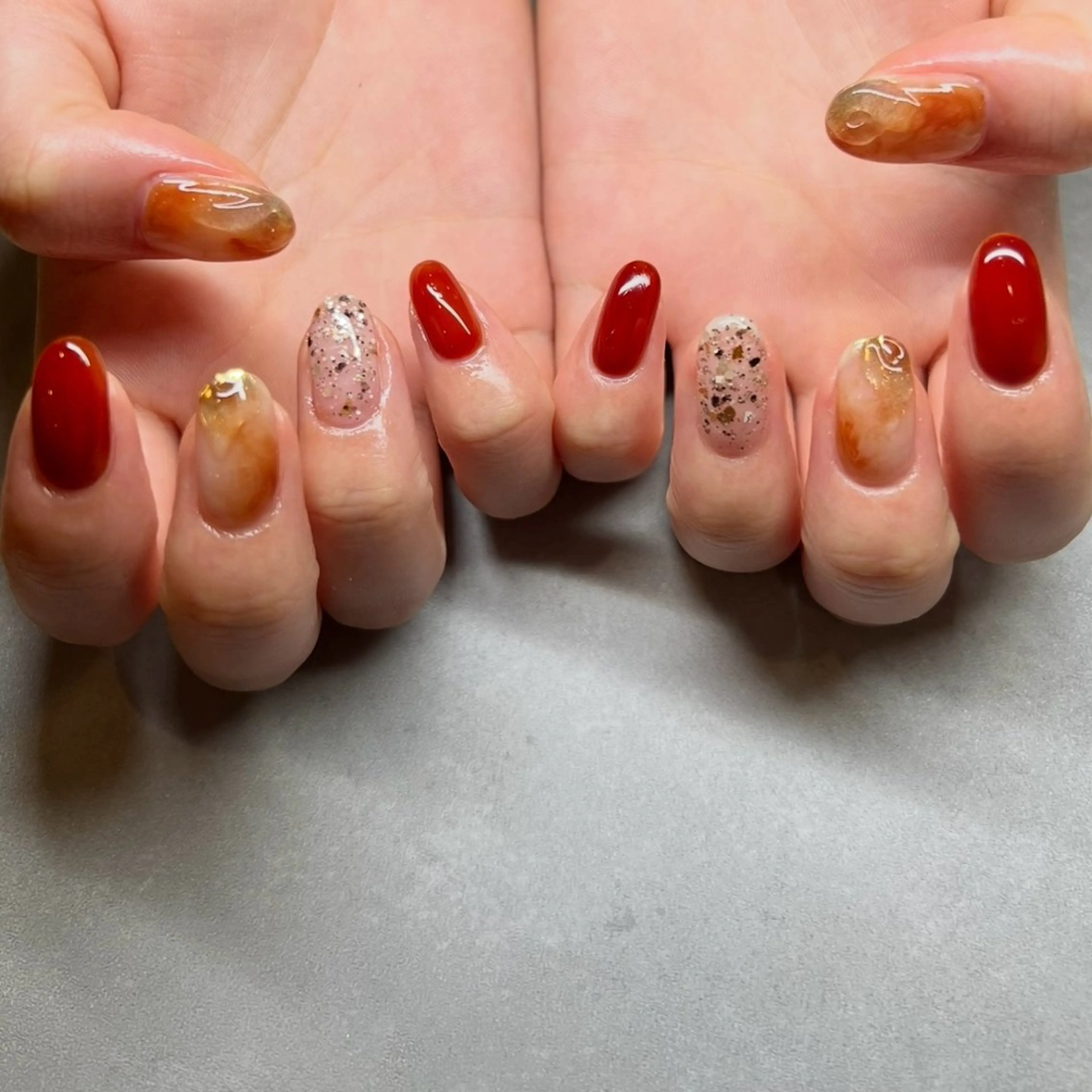 ネイル ハンドネイル YUKO🩶 sofa立川のネイルデザイン