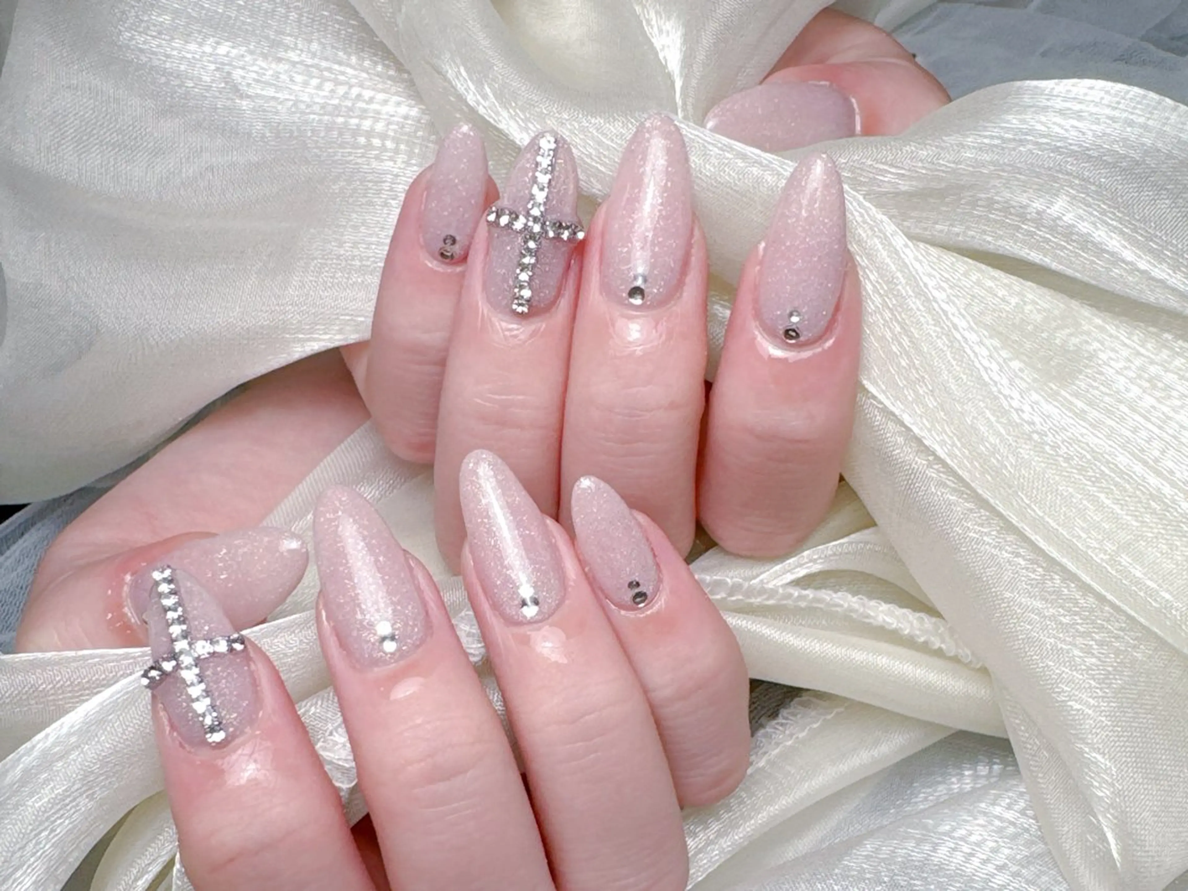 ネイル アートネイル フットネイル ジェルネイル ハート マグネットネイル ハンドネイル ハンドケア HD Studioのネイルデザイン