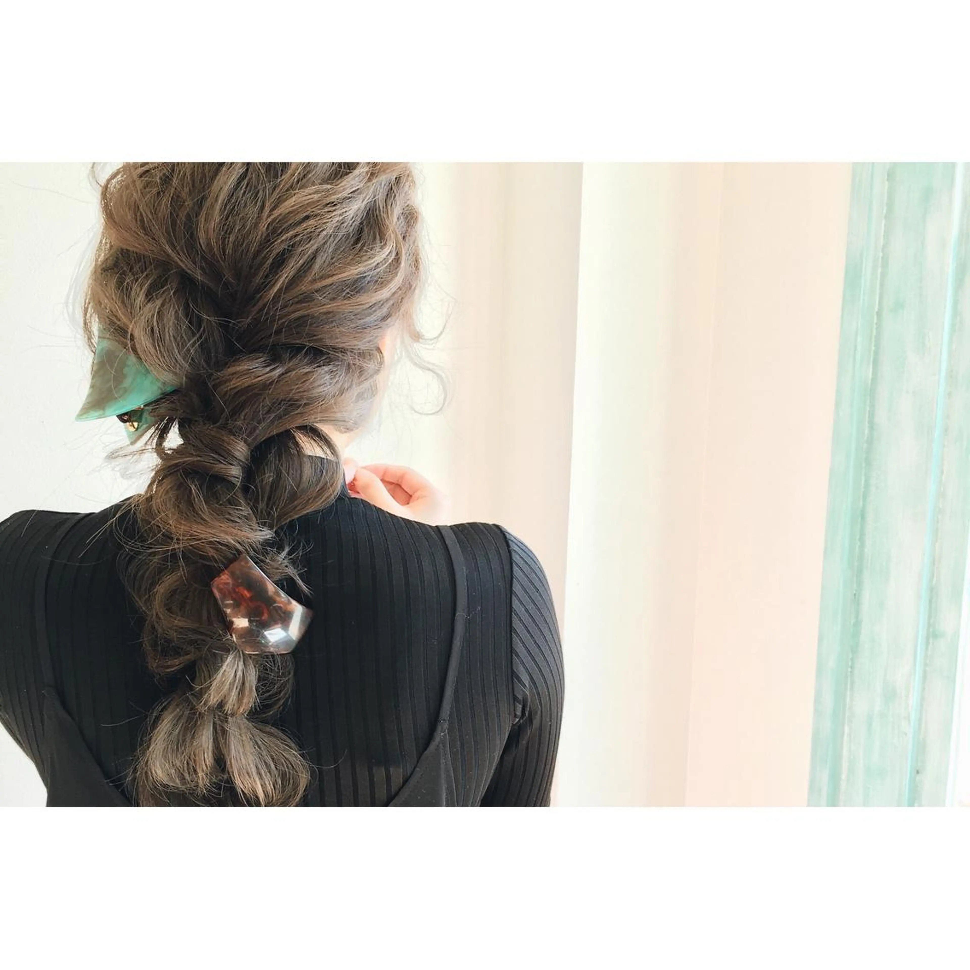 ロング ヘアアレンジ hair_mellow所属・ゴトウ ノブヒトのヘアスタイル