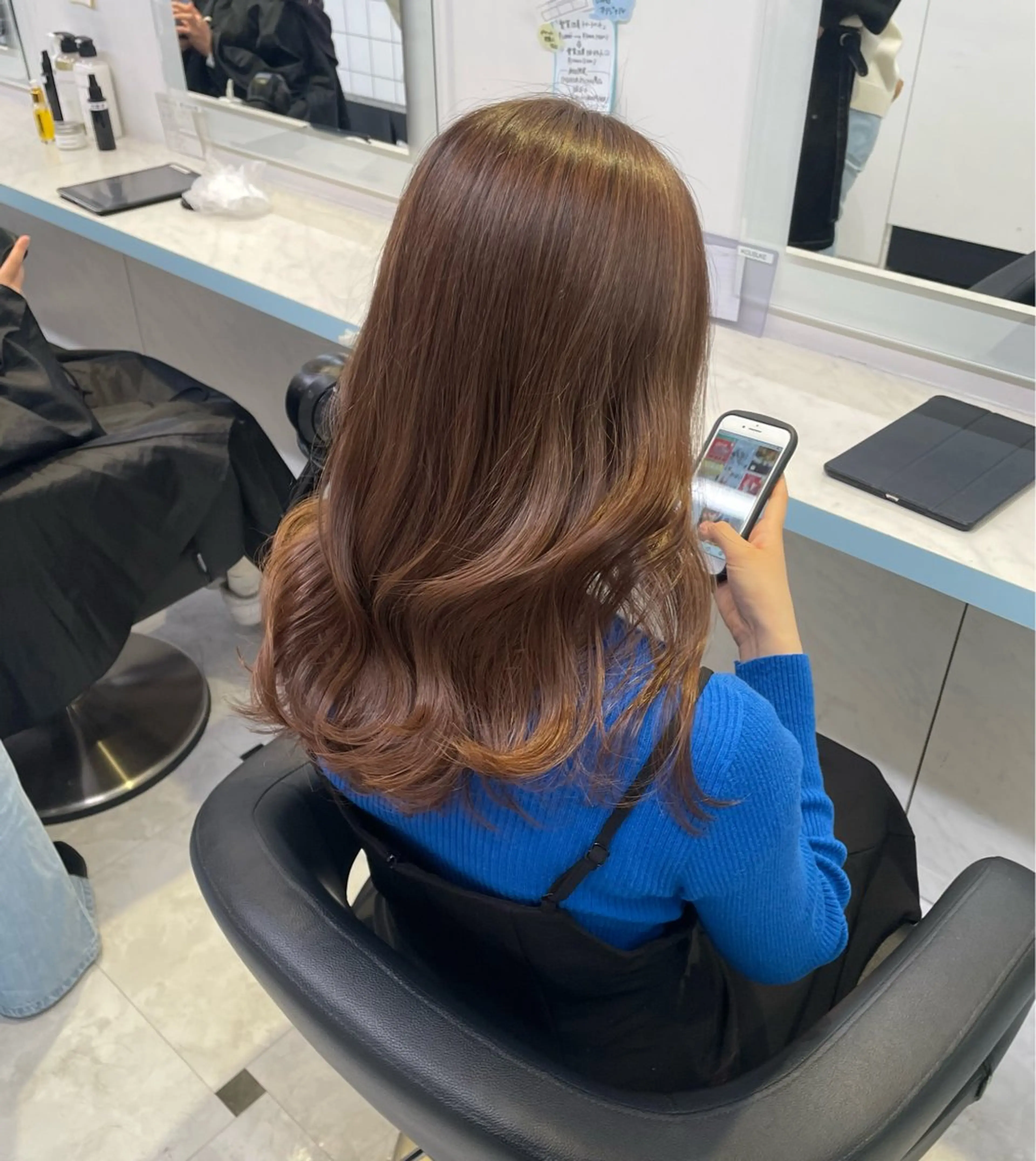 セミロング レイヤーカット ケアブリーチ🌟 ♢WATARU♢のヘアスタイル