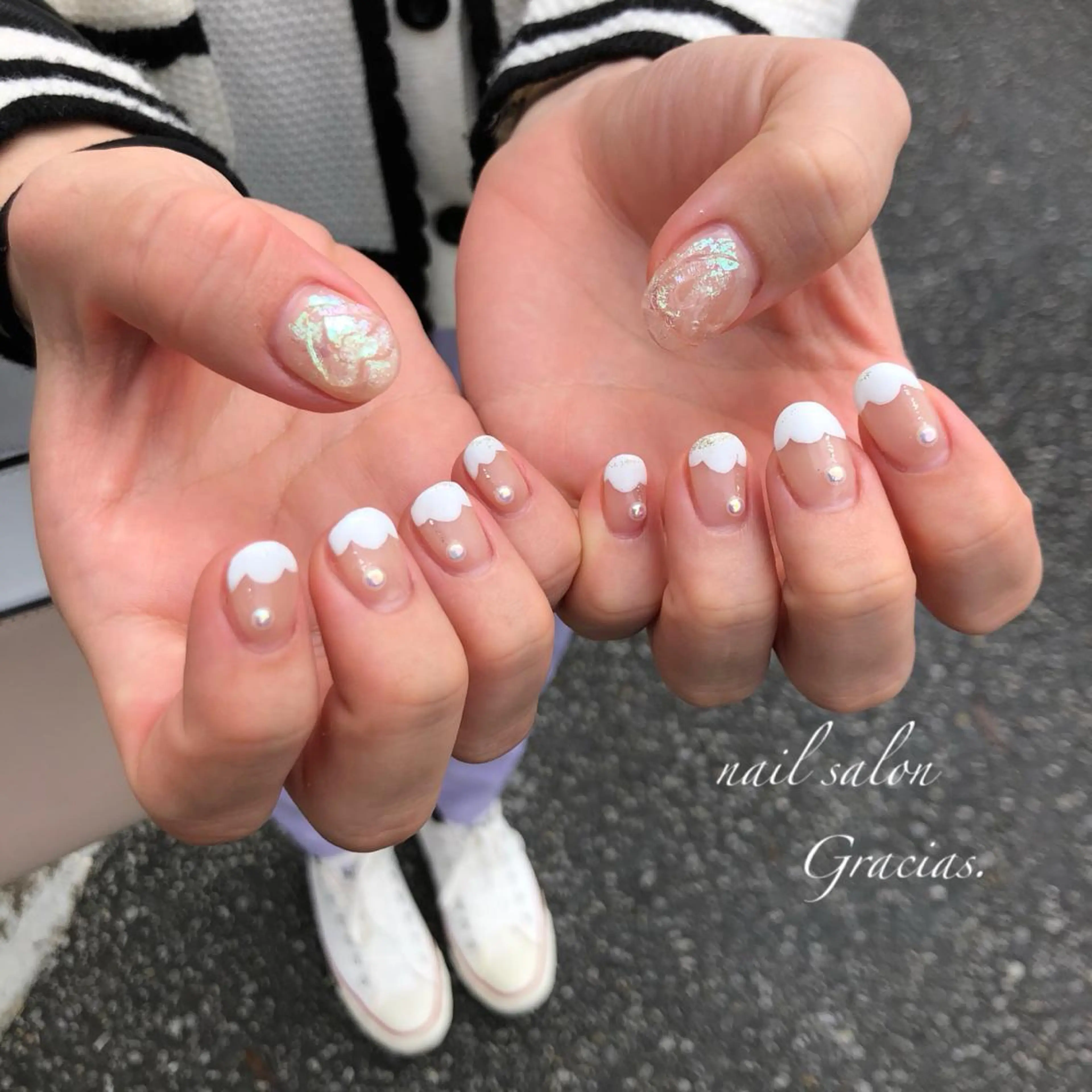 ネイル ハンドネイル Gracias. rieのネイルデザイン