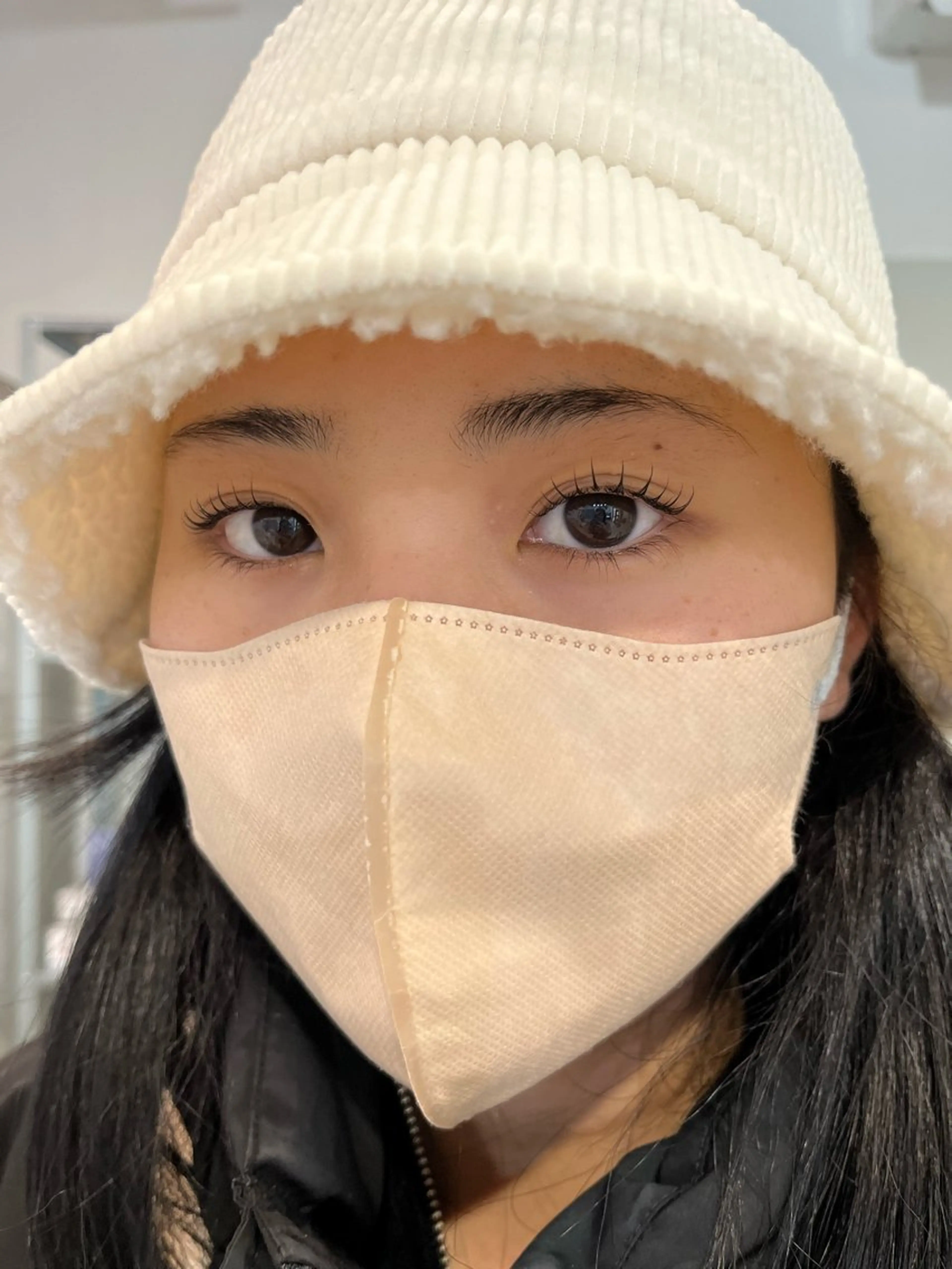 マツエク・マツパ まつげパーマ 一重×まつ毛パーマ マツパ ブリーチなしカラー ダブルカラーエクステのヘアスタイル