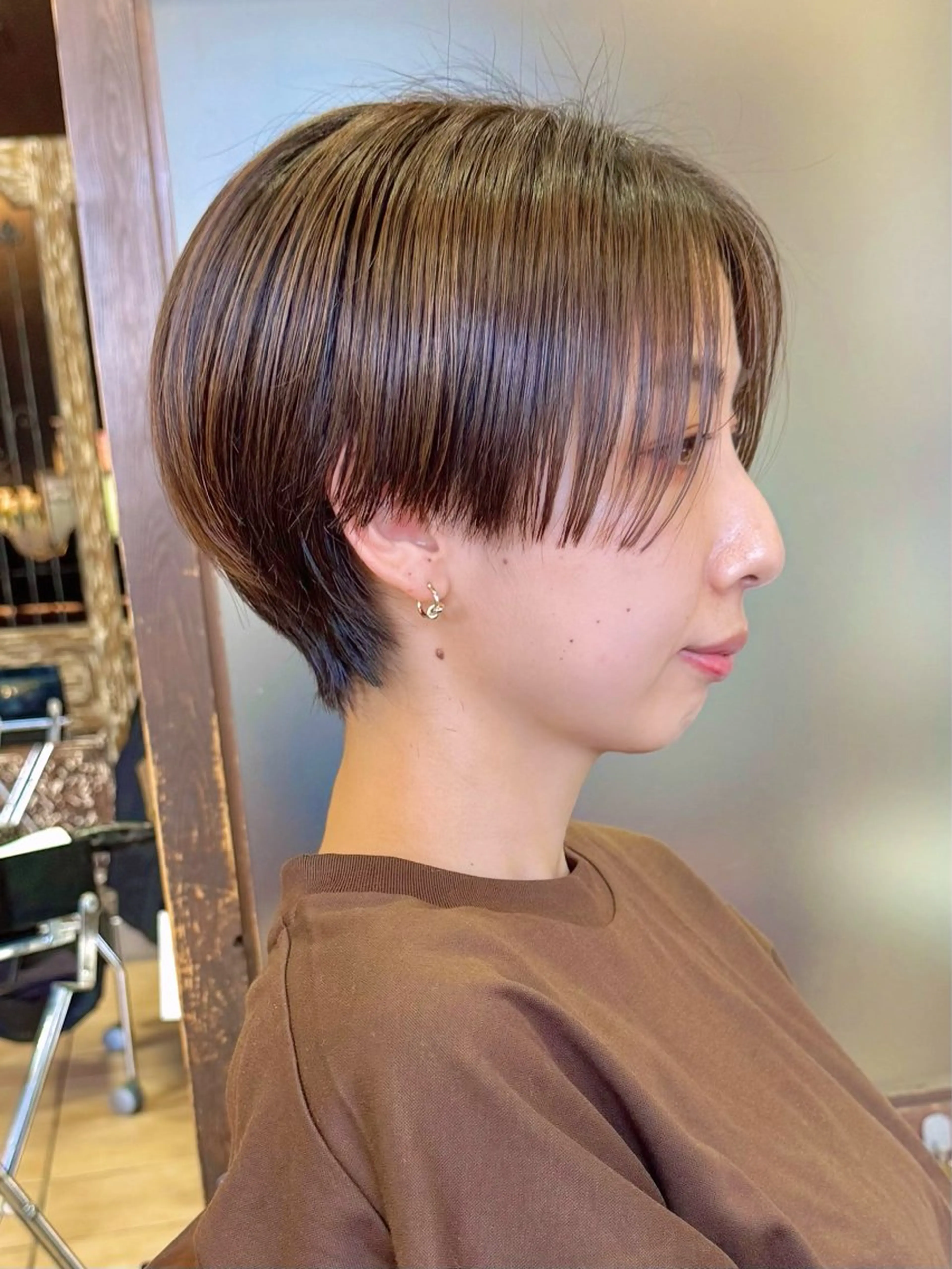 ショート ✨ミニモ指名奈良1位 ✨濱崎のヘアスタイル