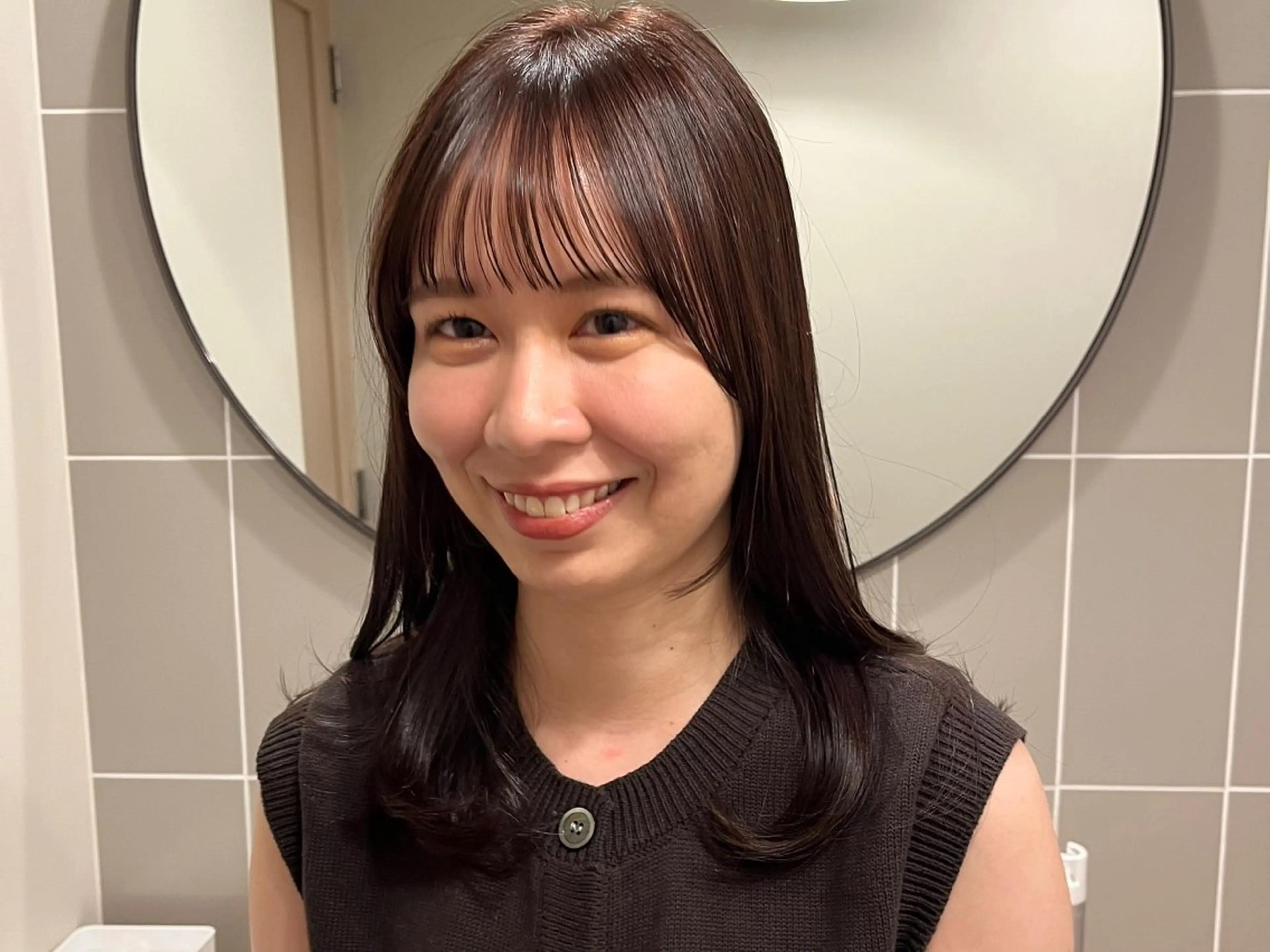ミディアム 宮城 星のヘアスタイル