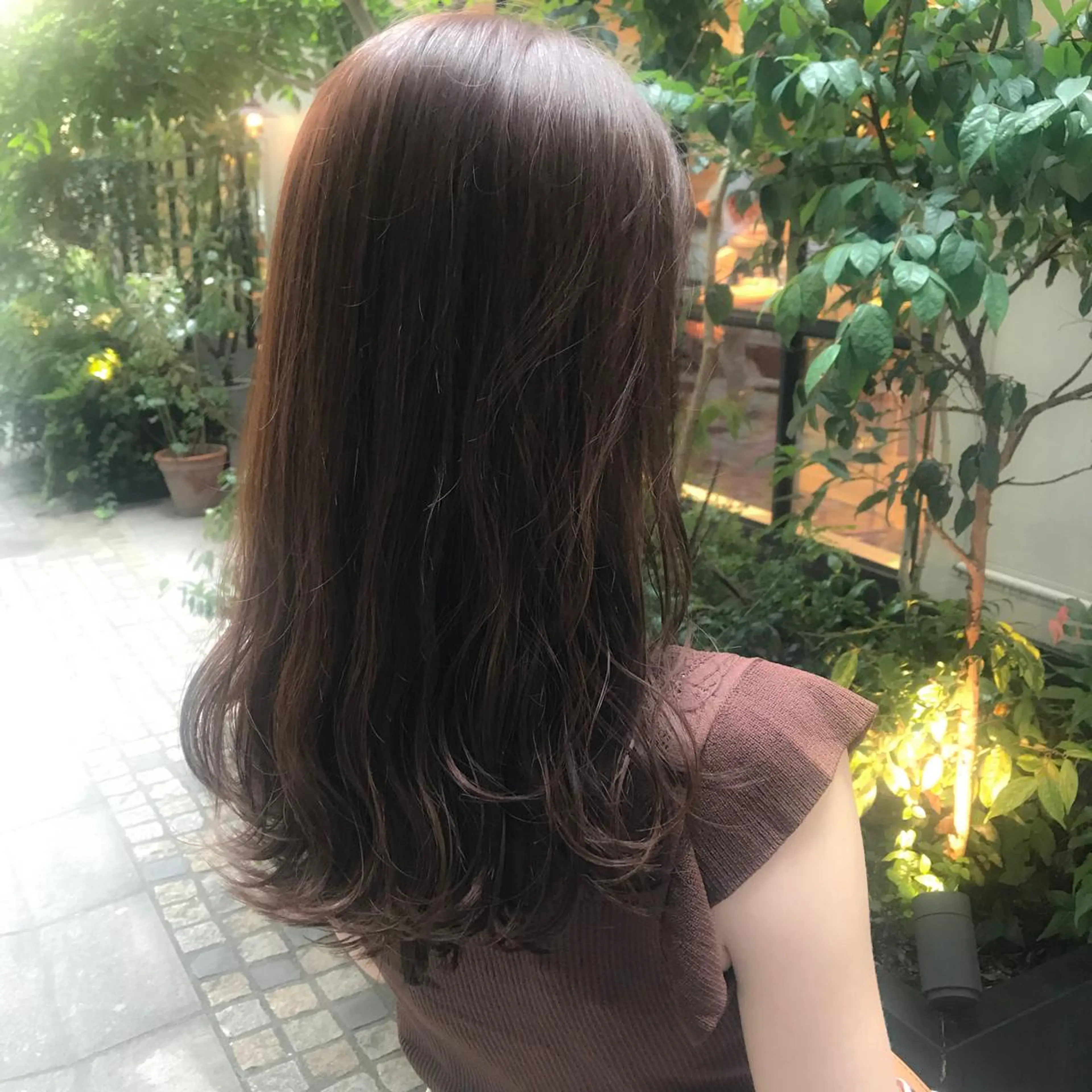 セミロング LOMA🇰🇷 銀座クボタのヘアスタイル