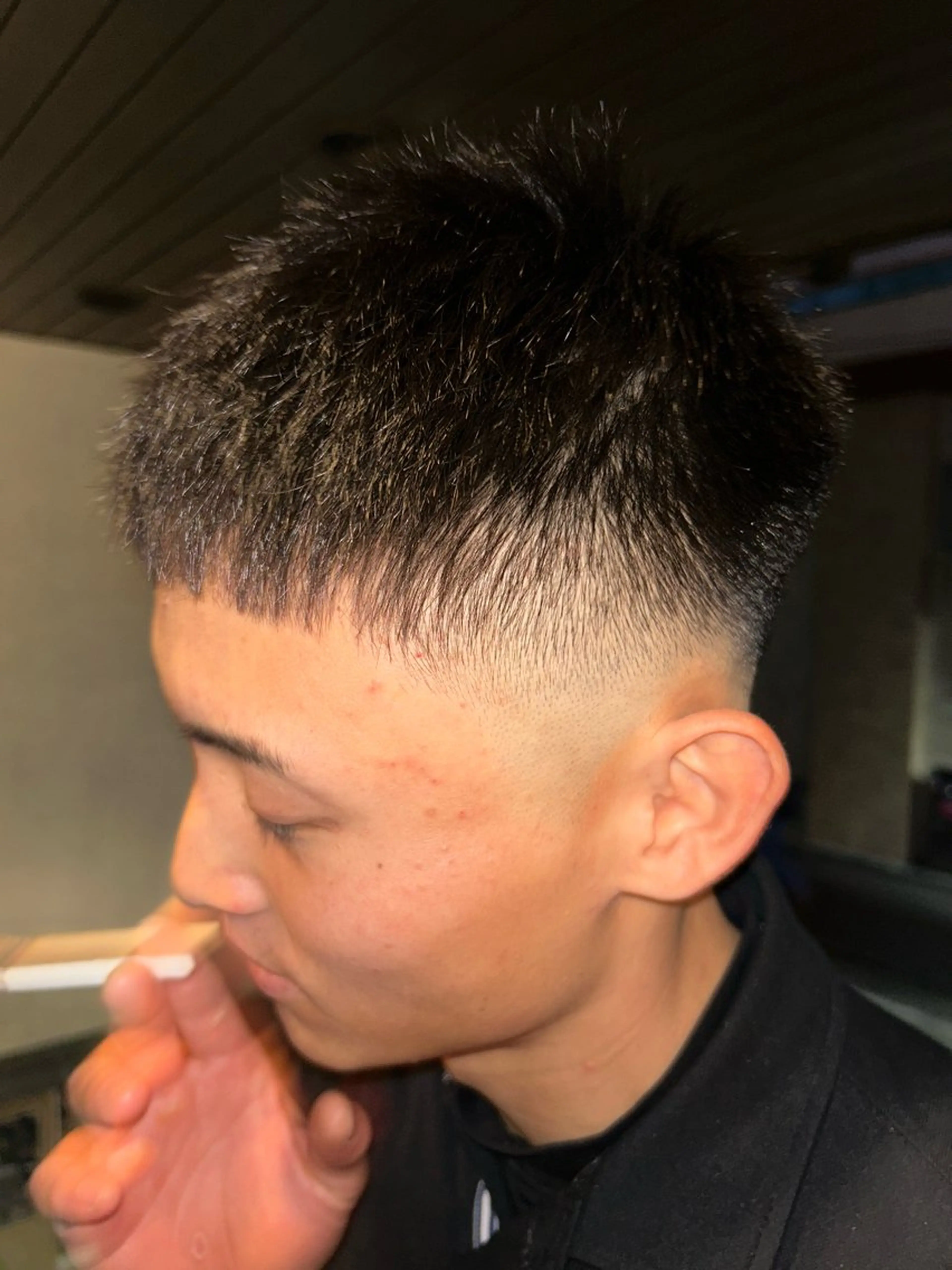 メンズ 菅 大空翔のヘアスタイル