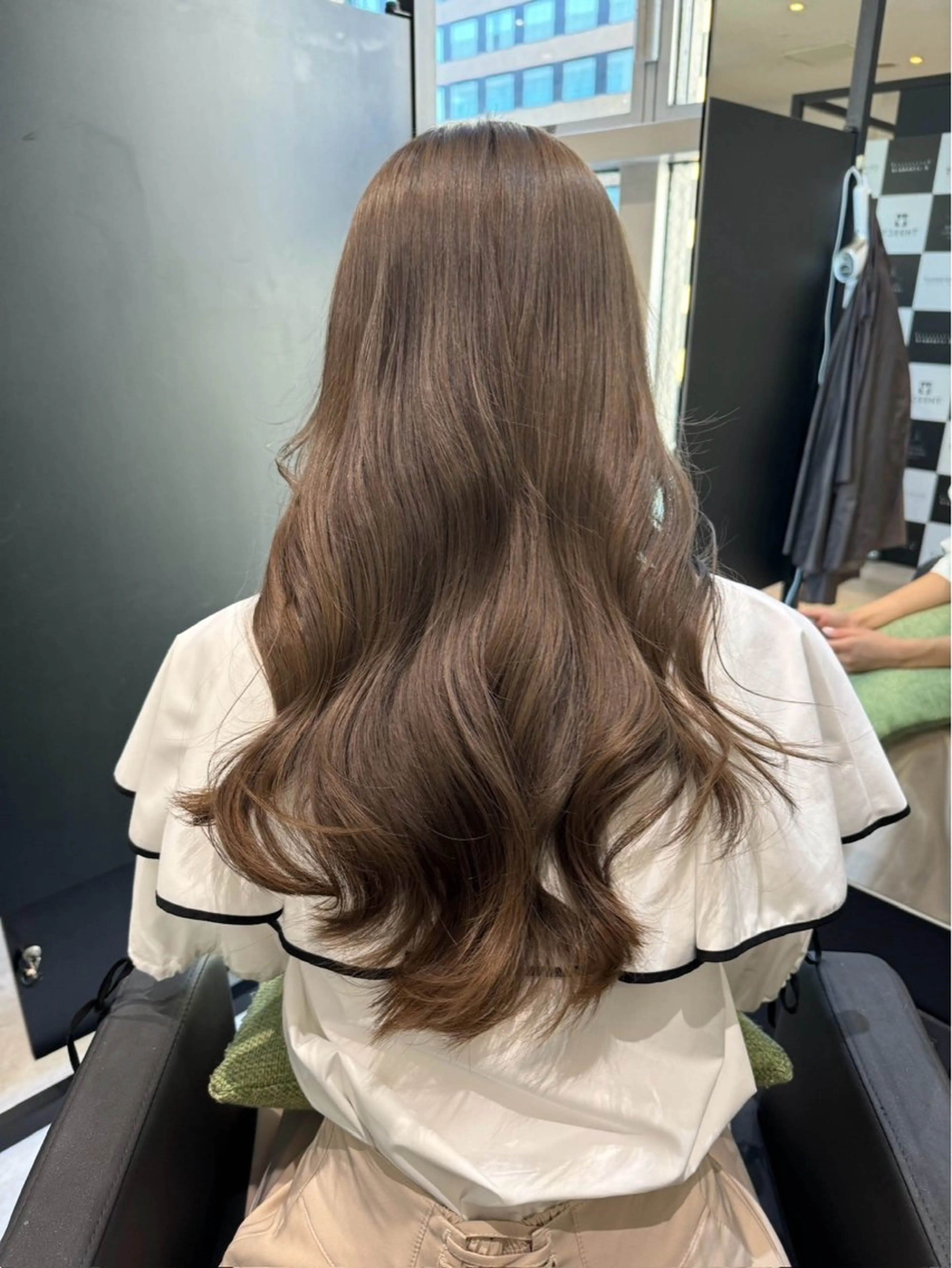 ロング カラー 韓国風スタイル 北田陸斗のヘアスタイル