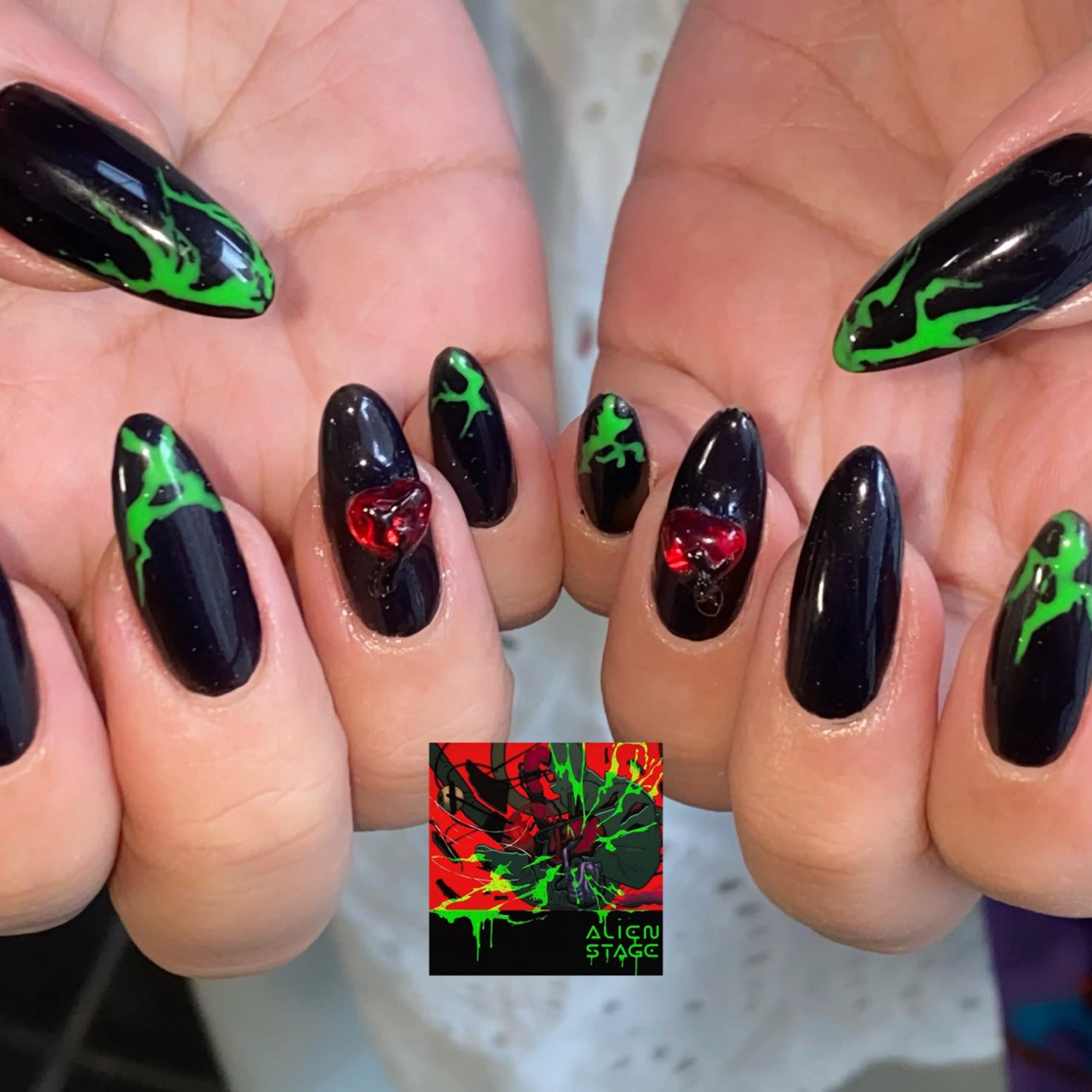 ネイル nano/きもかわ nail🐬🫧のネイルデザイン