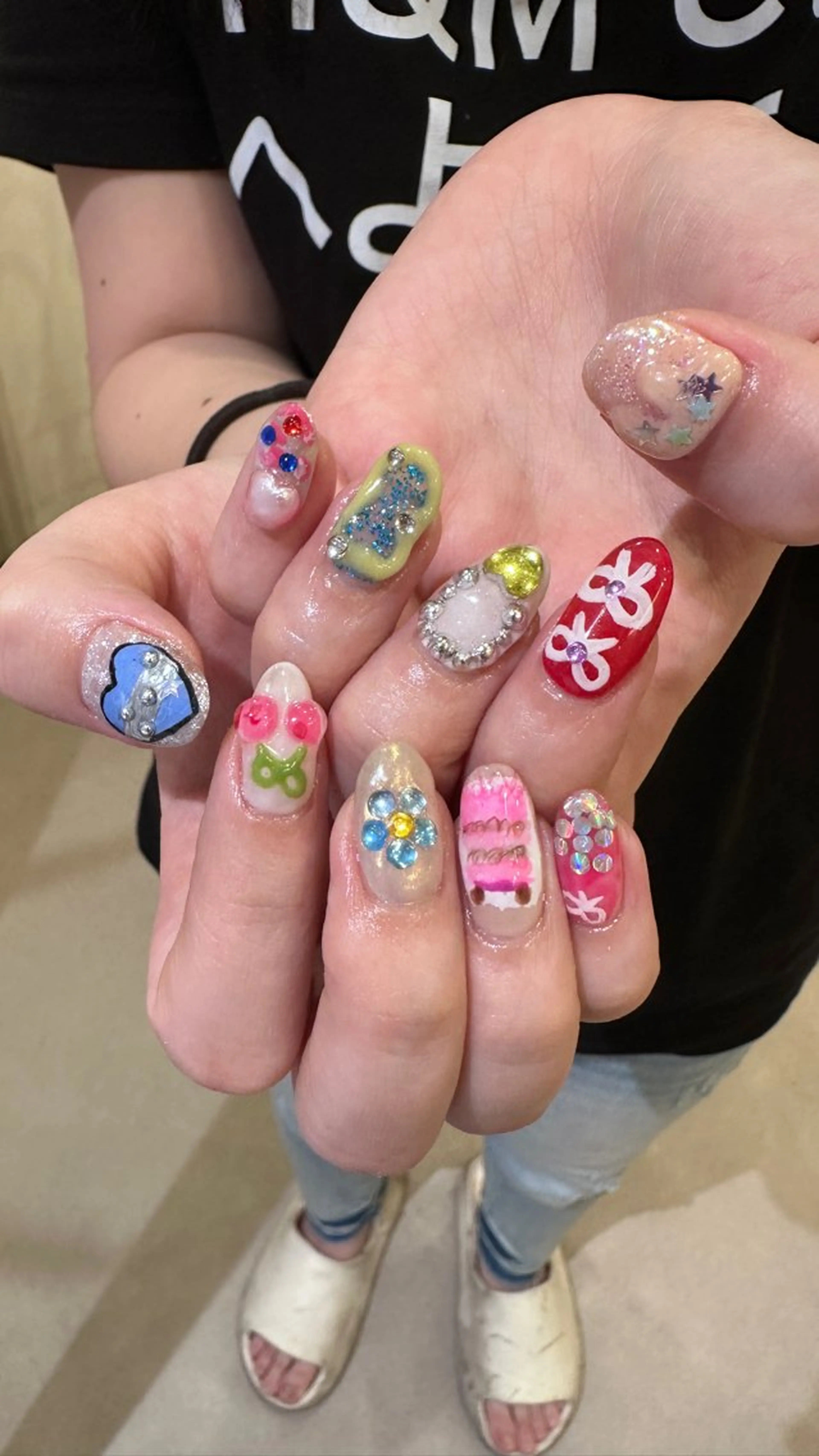 ネイル 🎶個性派ネイル💅 /Komachi❤️のネイルデザイン