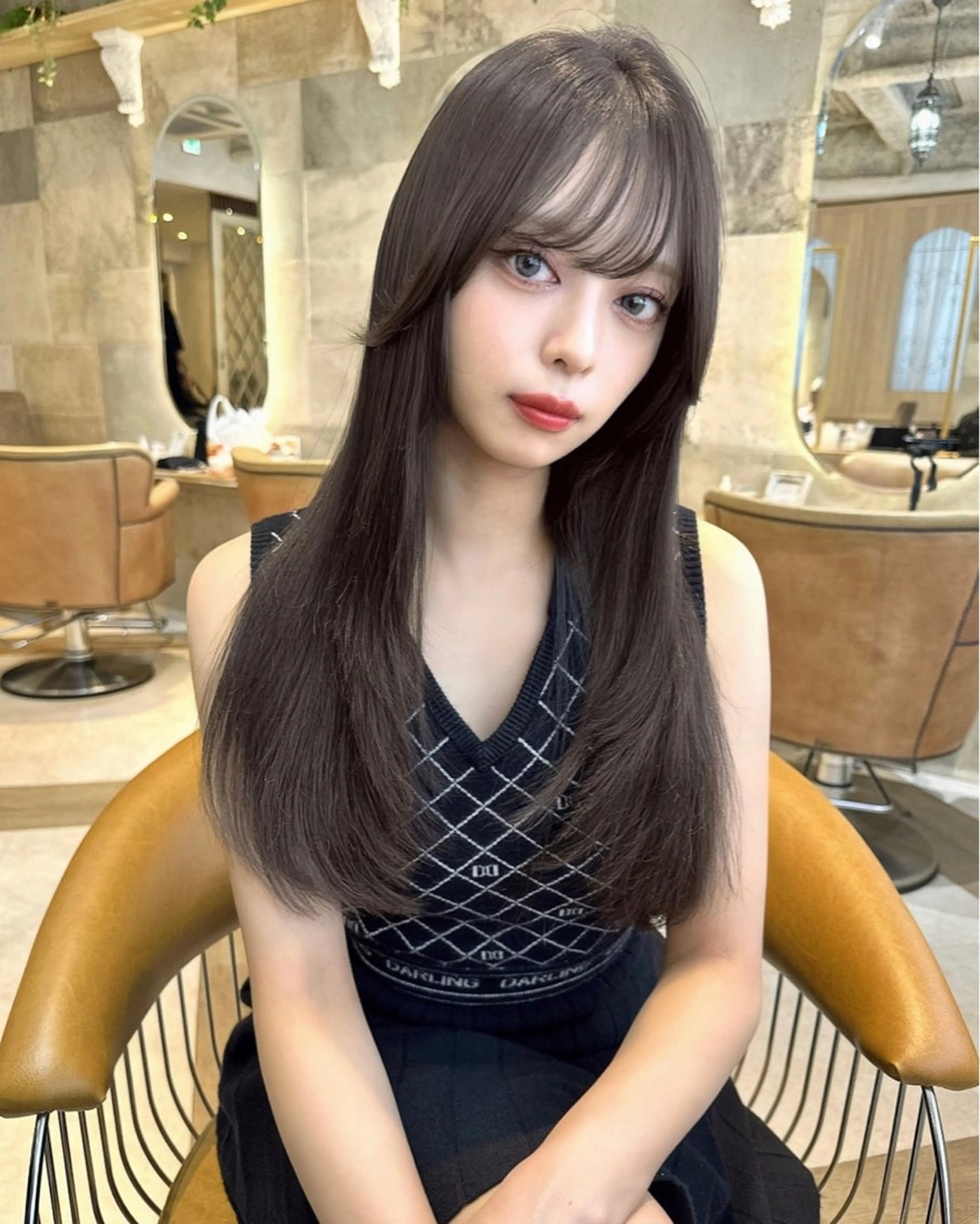 ロング 🌷透明感カラー🌷 内田零菜のヘアスタイル