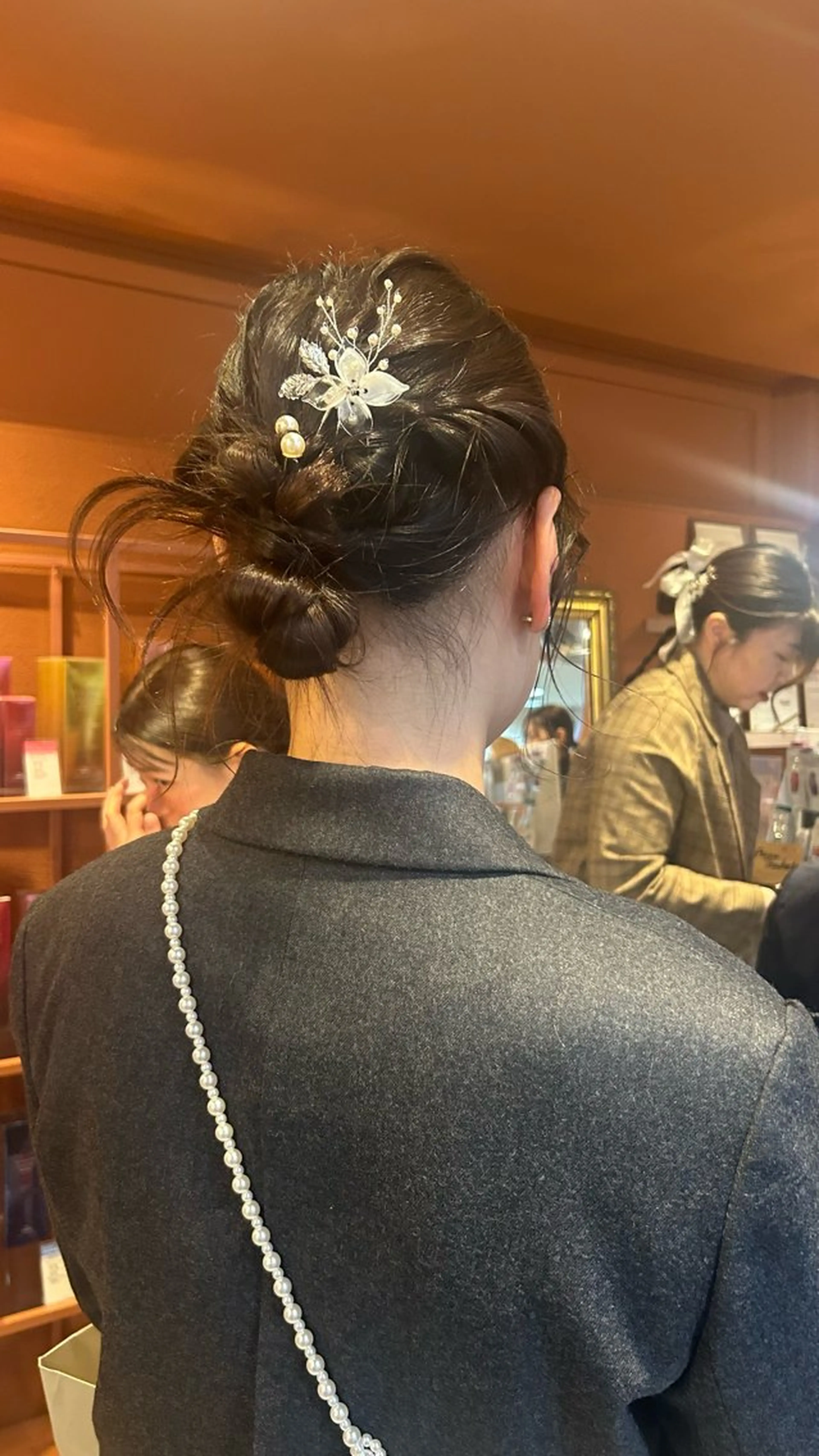 ミディアム ヘアセット 心優/ カットモデル様募集中のヘアスタイル