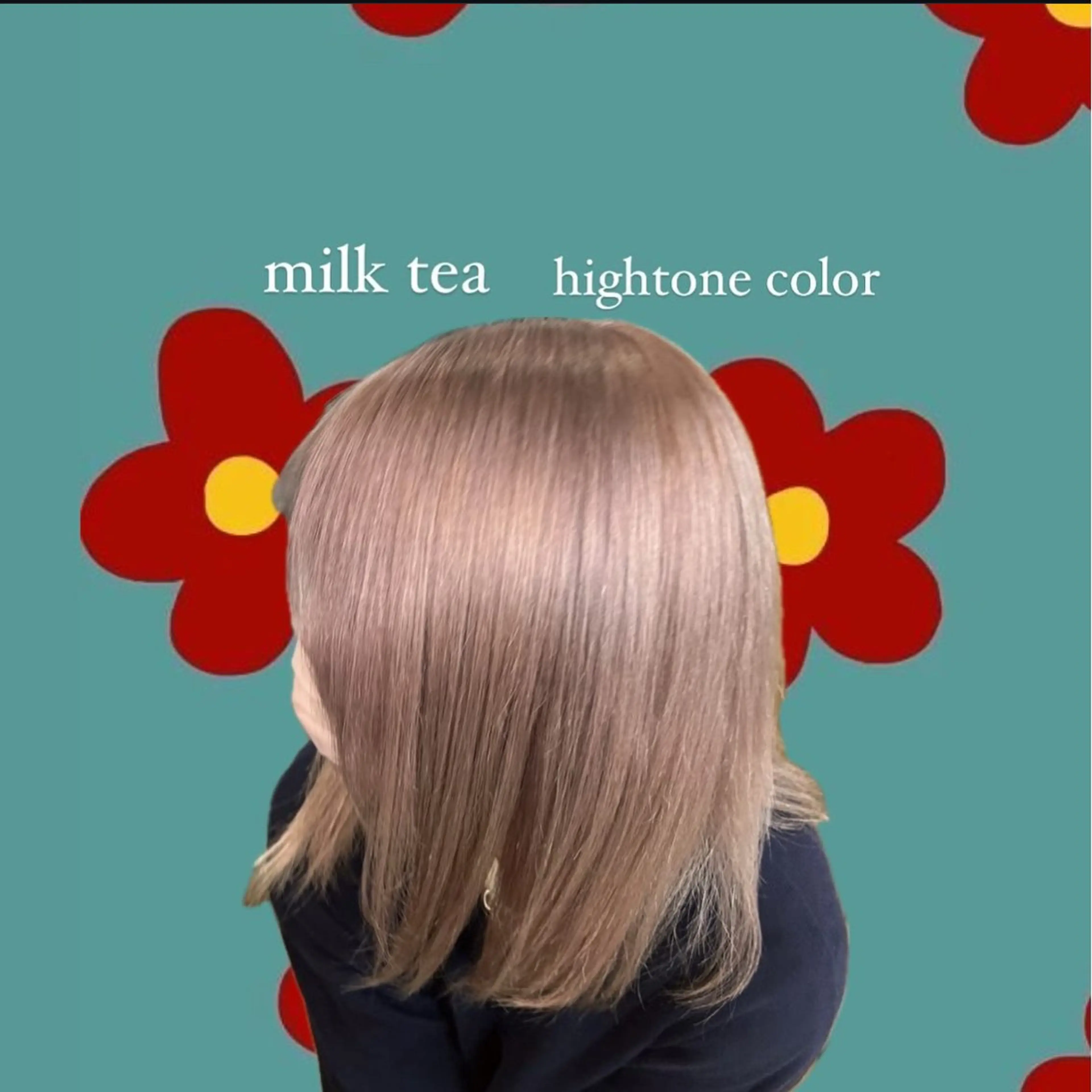 フルブリーチ➕カラー➕3stepトリートメント(ケアブリーチに変更+1100円)の写真