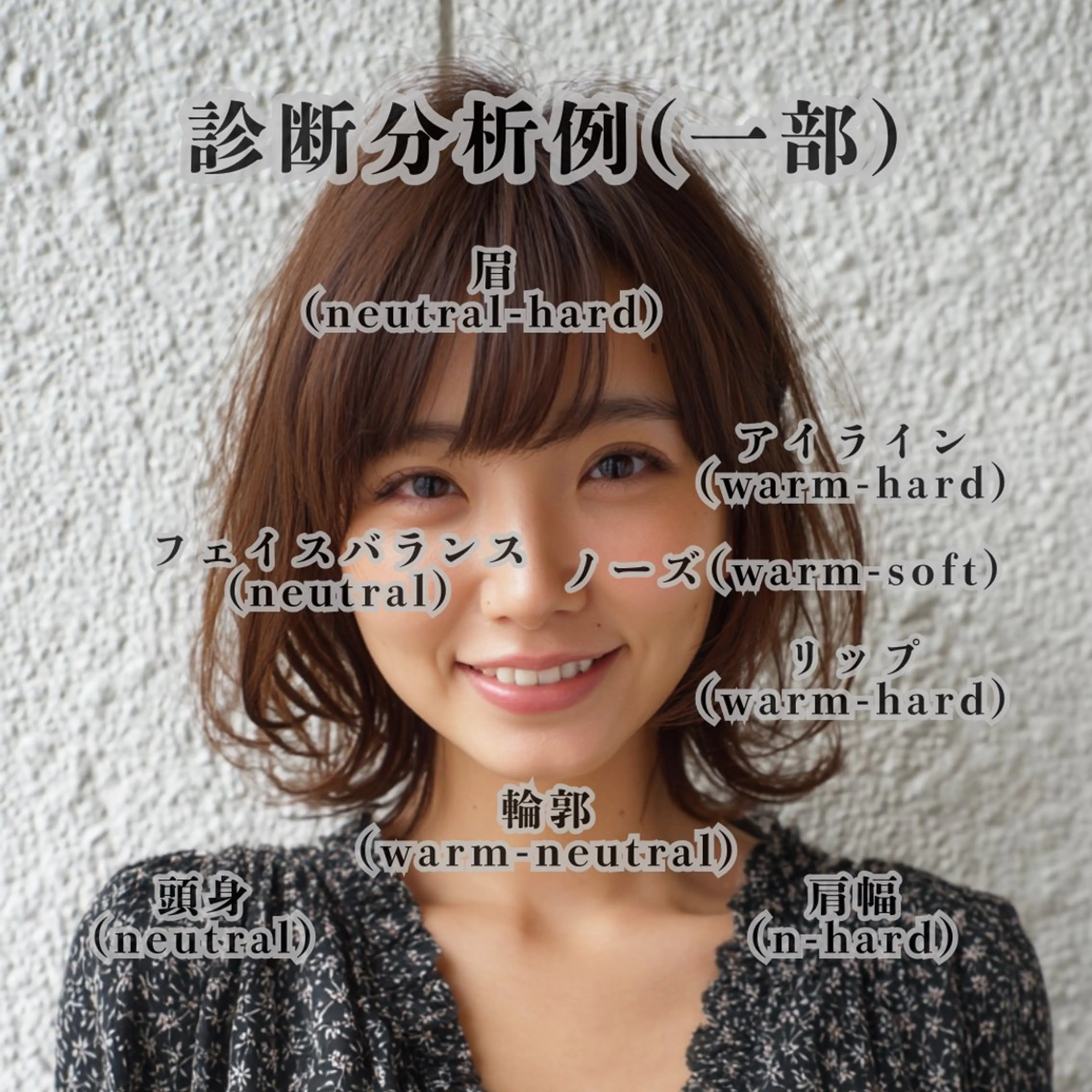 Plus365カラー、ベースメイクストレート、シリコン&オイルリセット素髪スパ、パーソナルカラー&ヘアイメージ診断の写真