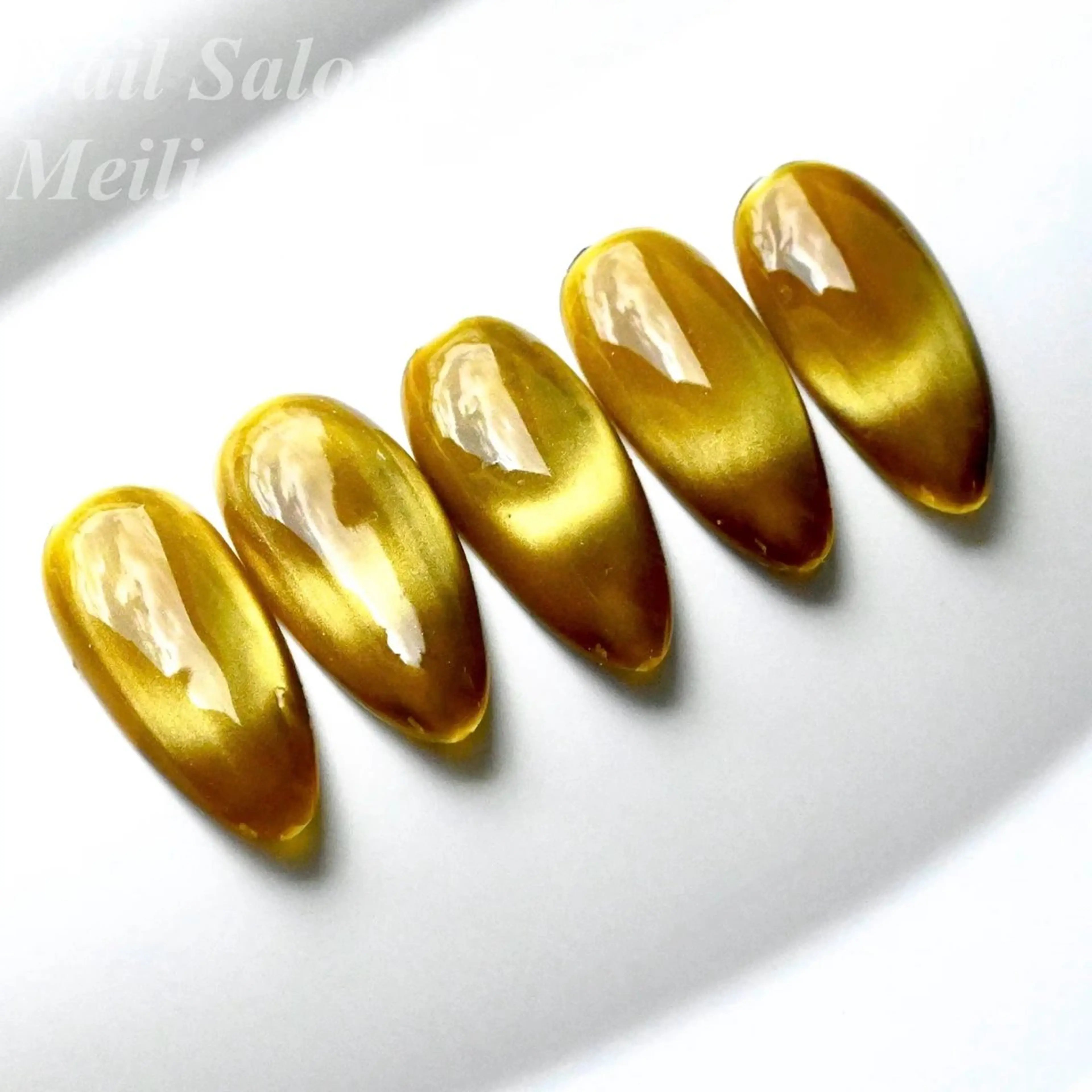 ネイル アートネイル マグネットネイル NAILSALON MEILIのネイルデザイン