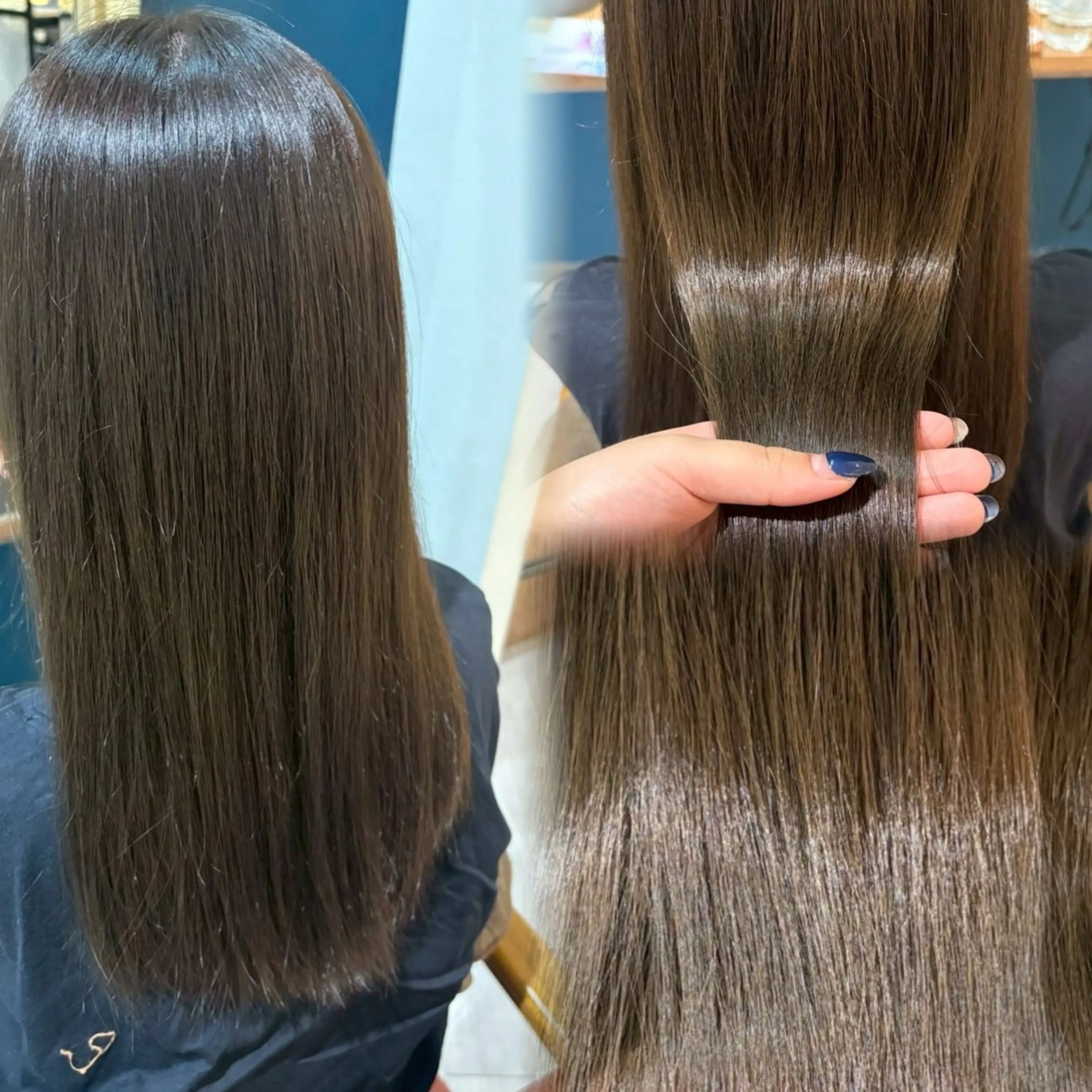 カラー オリーブカラー 藤田 琉那のヘアスタイル