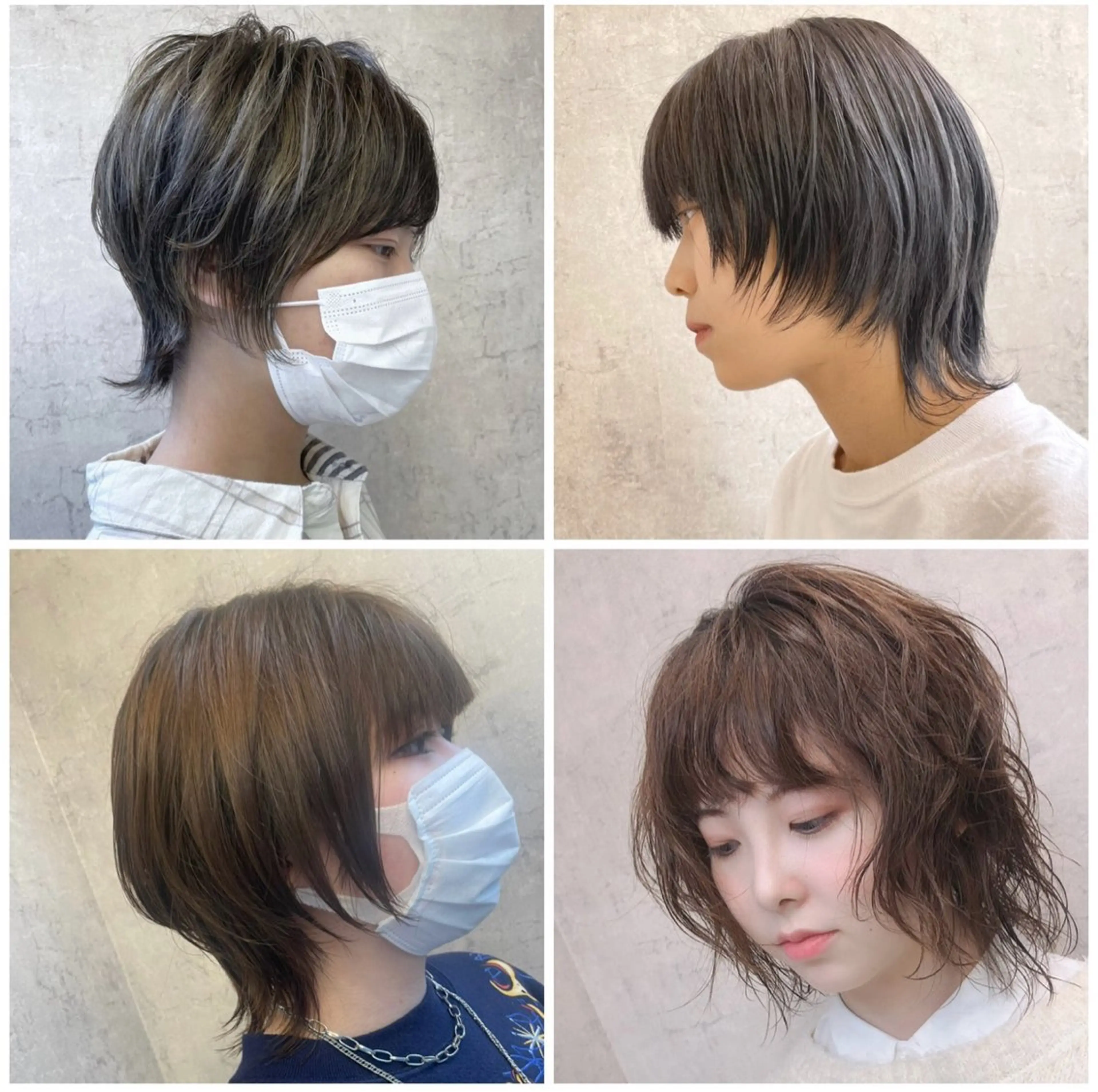 ミディアム ウルフカット 🌻柳谷 心渚🌻のヘアスタイル