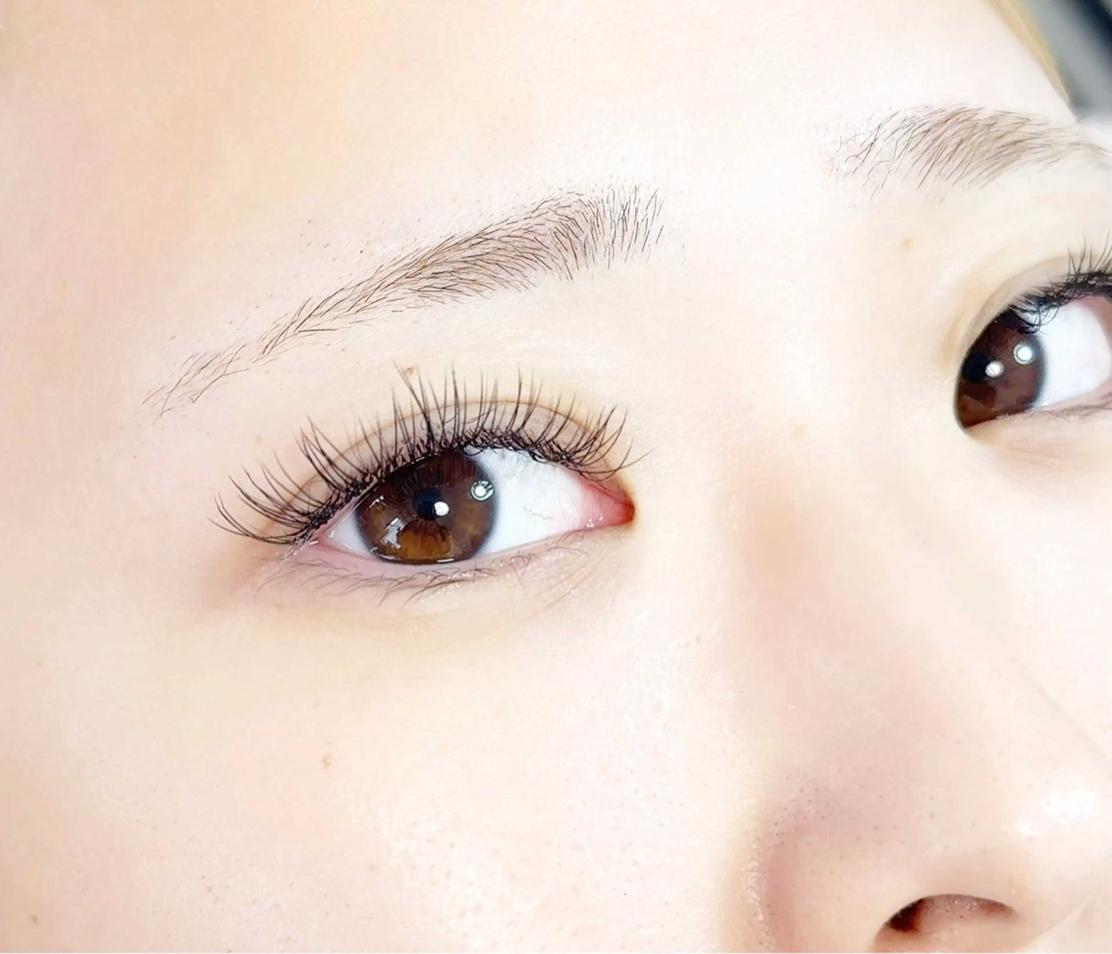 マツエク・マツパ フラットラッシュ マツエク salon de Tiara Fukaのマツエク・マツパデザイン