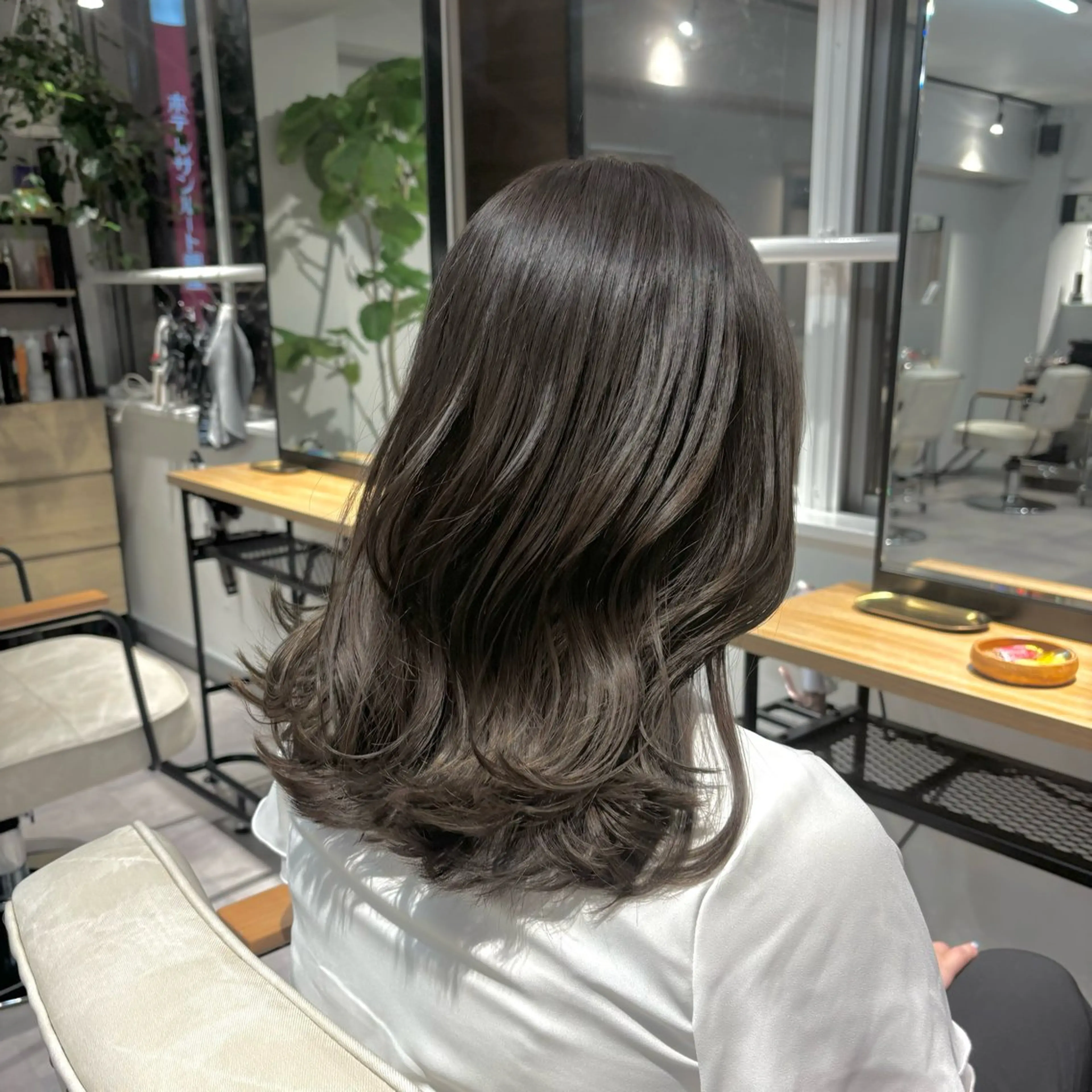 ミディアム 🎀クロスパーマ／ ボブ🎀MOMONAのヘアスタイル