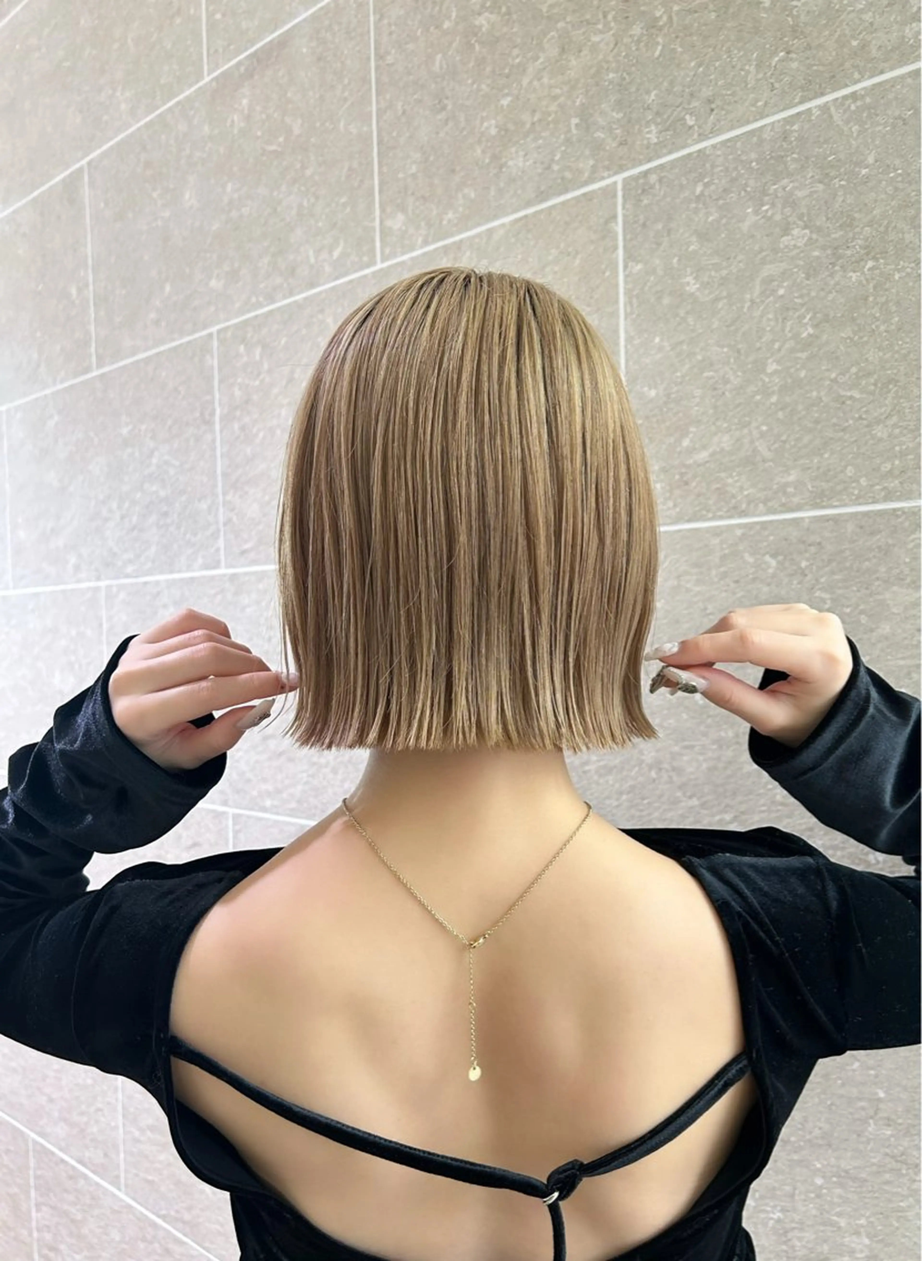 火曜日限定🧡パツッとボブ限定！カット+髪質改善トリートメント！3センチ以上カットの方限定💇🏻‍♀️🌼の写真