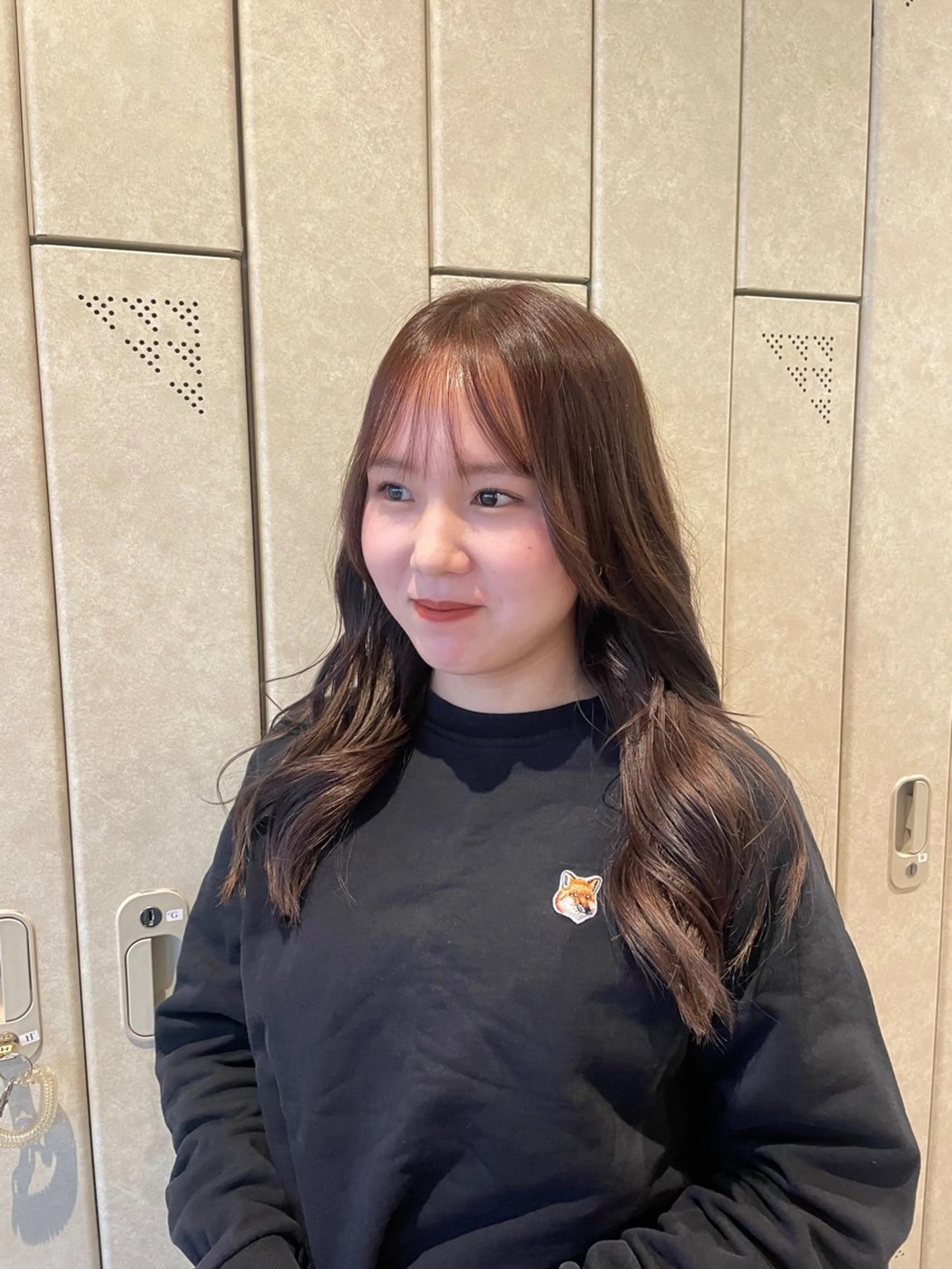 ロング カラー アッシュ ベージュカラー 髪質改善 カット ヘアカラー トリートメント RIN ✴︎透明感カラー✴︎のヘアスタイル