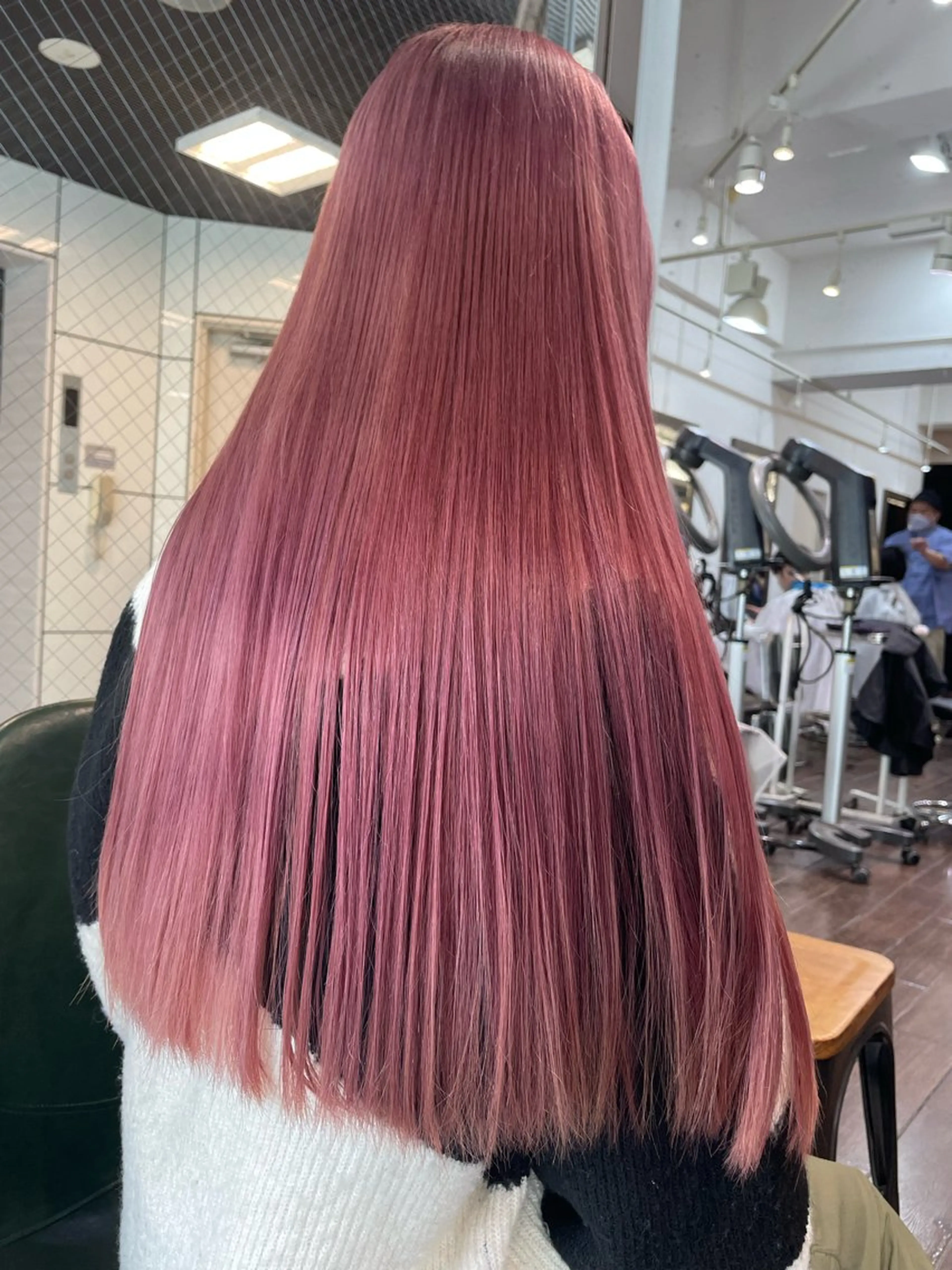 ロング カラー ‪るか/‪透明感 カラー/アレンジのヘアスタイル