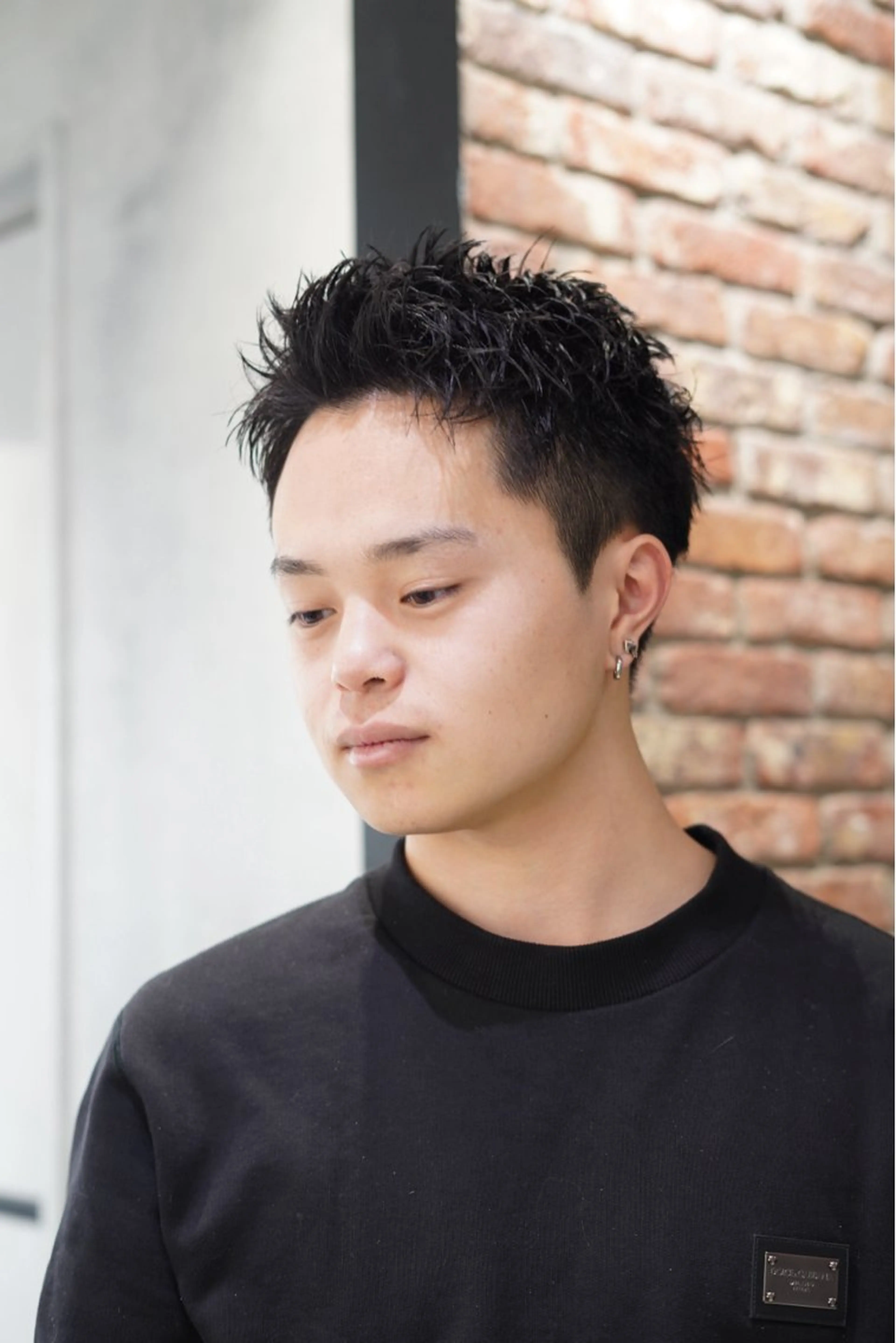 ショート パーマ メンズ カット メンズスパイキー特化 ayumuのヘアスタイル